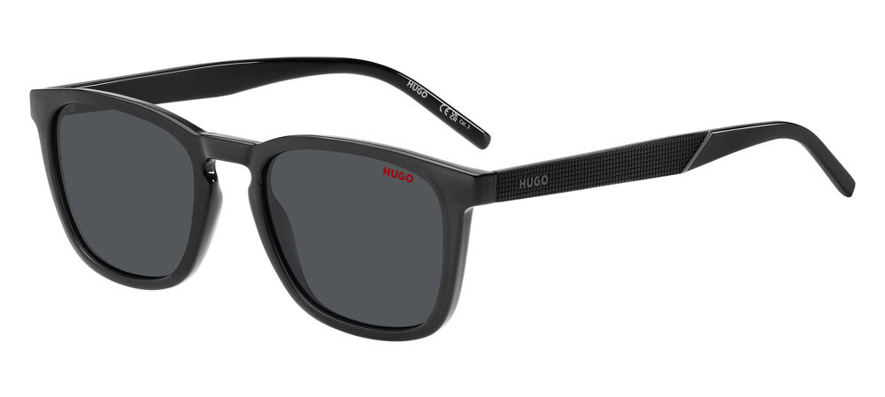 NWT Hugo HG 1178/S-0003 IR Black Round 55mm Sunglasses HUGO HG 1178/S 003 IR 55 Sunglasses | Shade Station main image 4