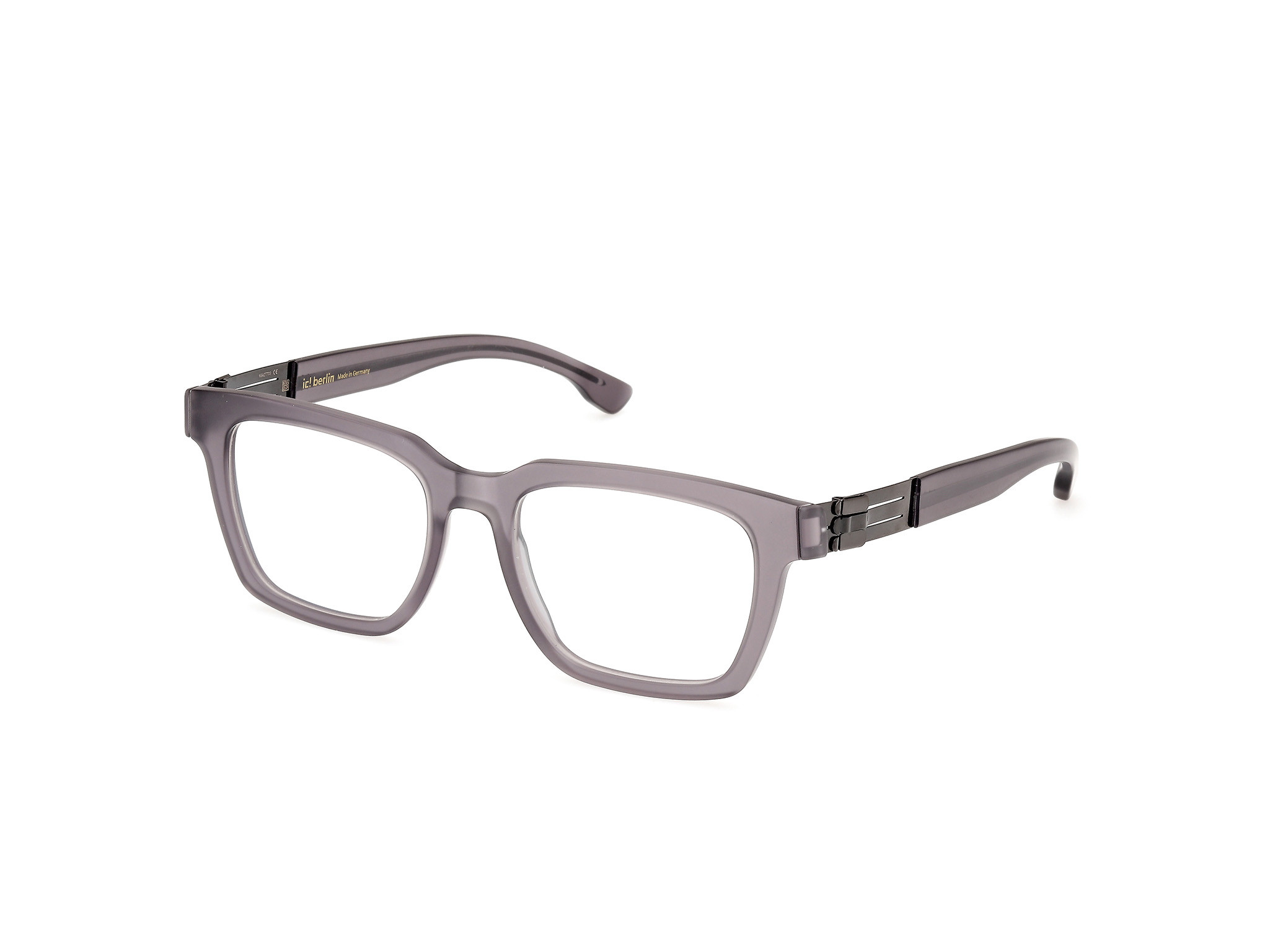 NEW IC! BERLIN GLEN A068 54670 EYEGLASSES GREY UNISEX EYEWEAR Ic! Berlin® Geoffrey Square Eyeglasses - EuroOptica main image 4