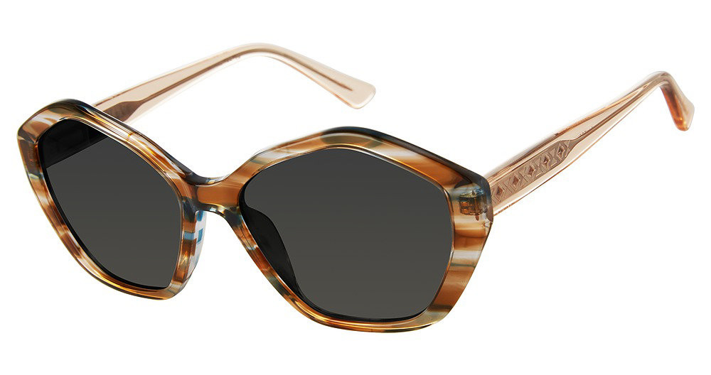 NICOLE MILLER Mykonos Monaco Resort Full Rim Frame Polarized Sunglasses MONACO Sunglasses - Nicole Miller Authorized Retailer  main image 2