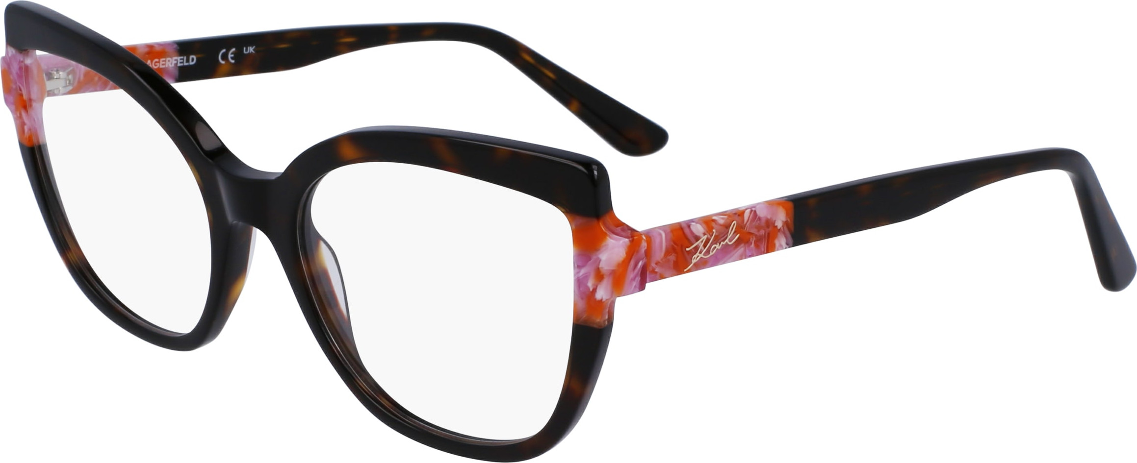 Lunettes De Vue KARL LAGERFELD KL359 040 Silver Shiny 55/16/140 - Élégance Signature Pour Femme