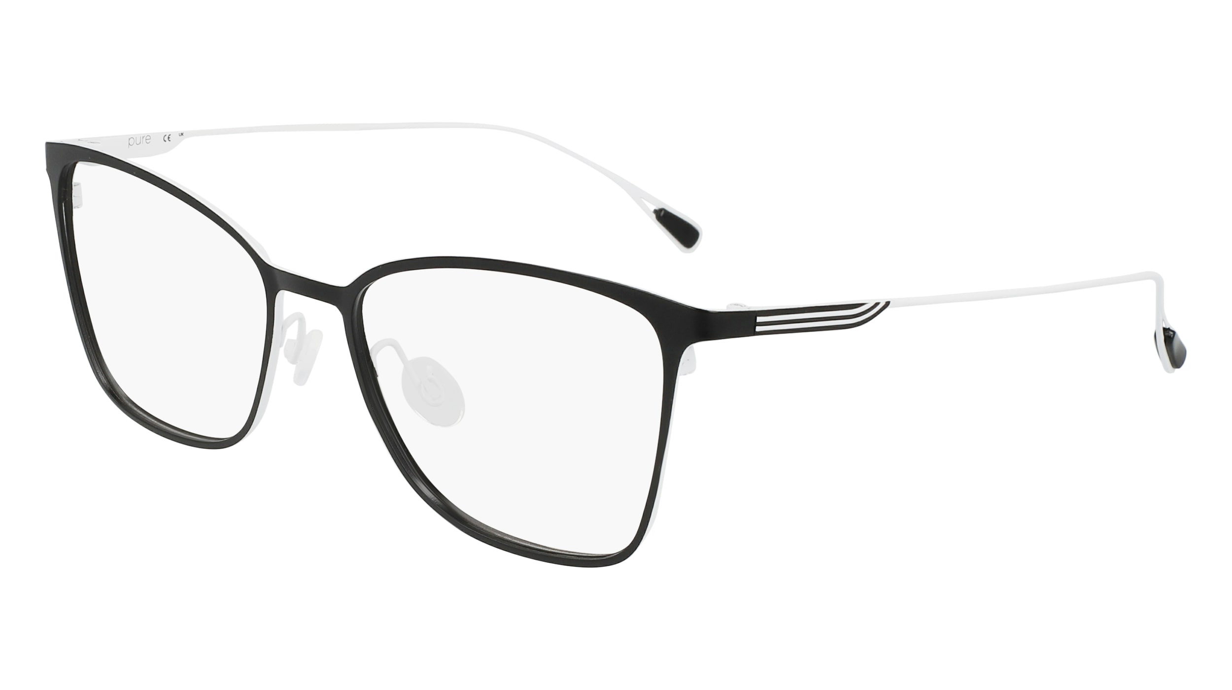 PH5018 black/white PIANA EYEWEAR     glasses Loro Piana Black Plastic Classic Sunglasses main image 4