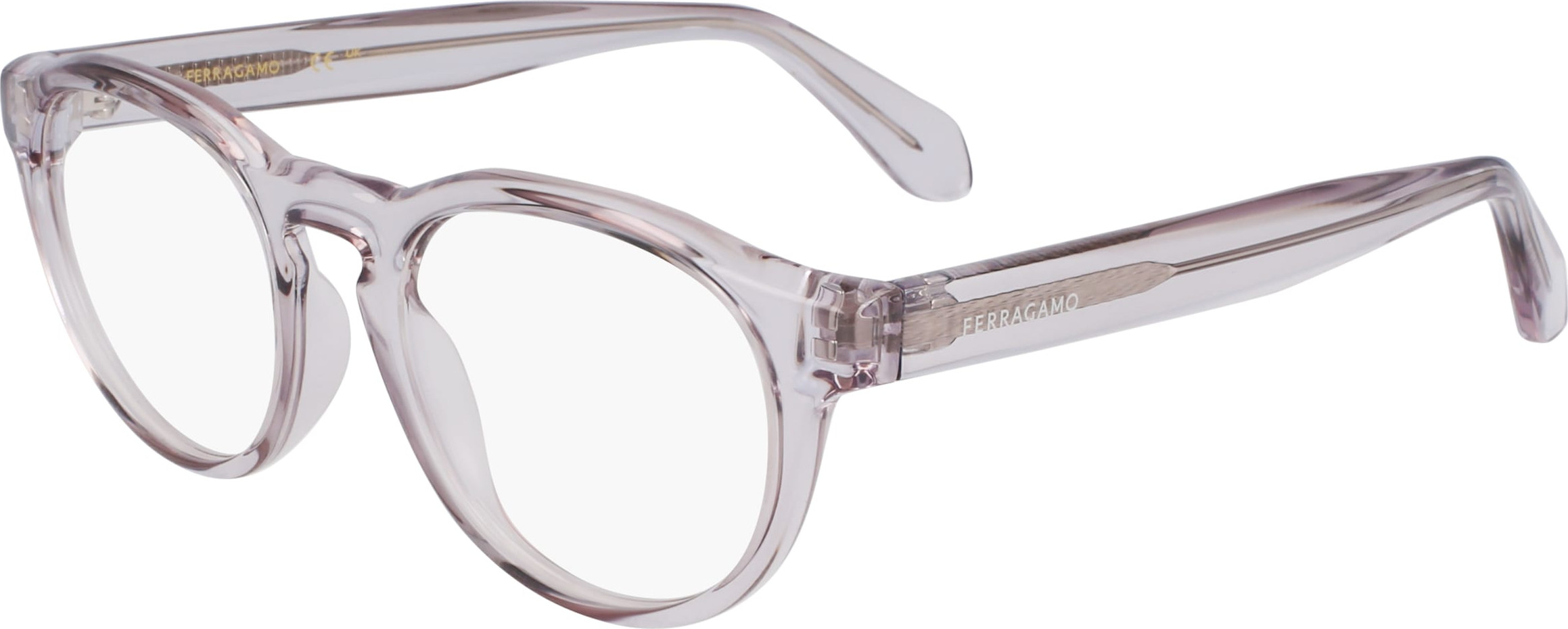 FERRAGAMO Eyeglasses SF 1068S 278 Transparent Beige Optical glasses - Women | Ferragamo main image 2
