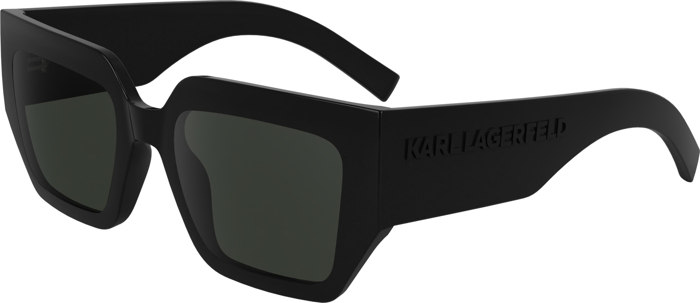 New Karl Lagerfeld Sunglasses KL6179S Color Black and White Karl Lagerfeld KL6179S (105) KL6179S Woman | Free Shipping  main image 2