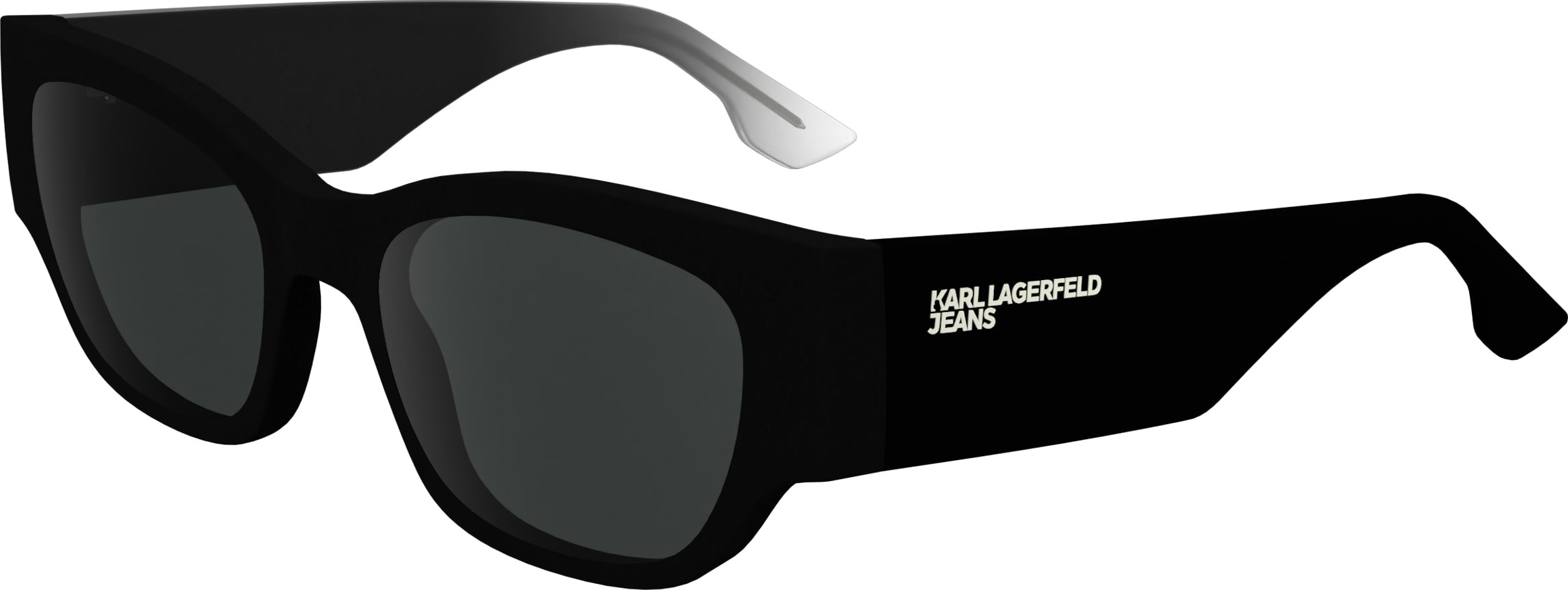 Karl Lagerfeld White and Black Wave 
KL6144S 101 KL6144S Sunglasses - Karl Lagerfeld Authorized Retailer  main image 3