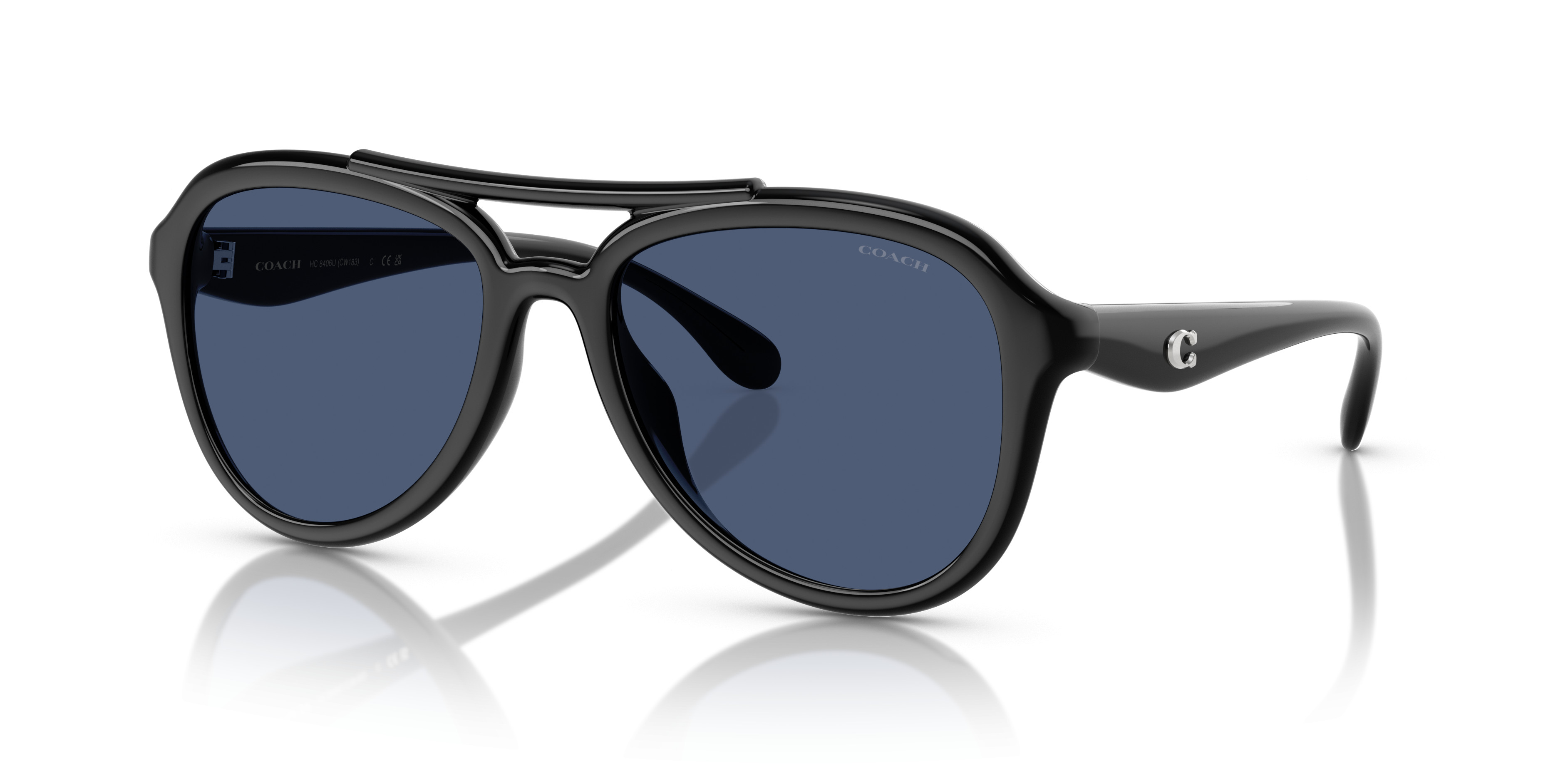 Coach Dark Blue Sunglasses Coach Sunglasses Women main image 3