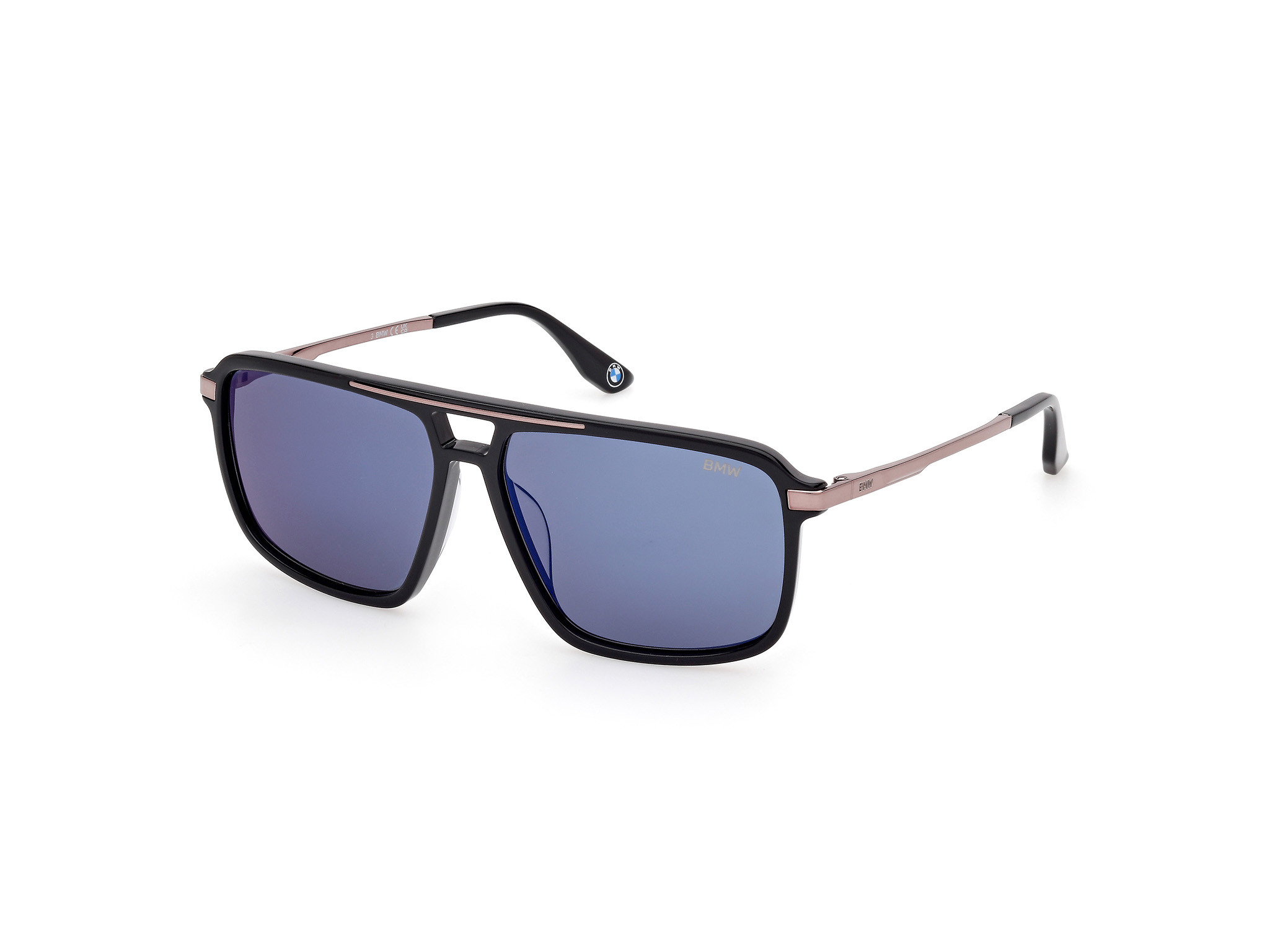 BMW BW0059-H sunglasses with case and cloth BMW BW0059-H Sunglasses Sun Glasses 01V Black Authentic 58  main image 3