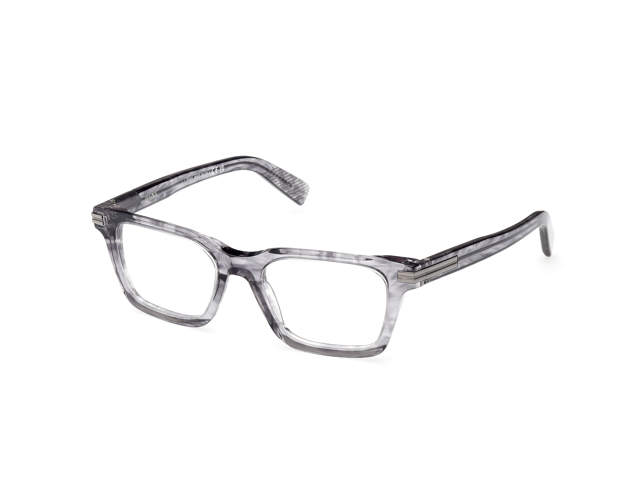 Ermenegildo Zegna EZ5203 052 Dark Havana Eyeglasses 56-18-145 Men\'s New Frame EZ5203 Eyeglasses - Ermenegildo Zegna Authorized Retailer  main image 3