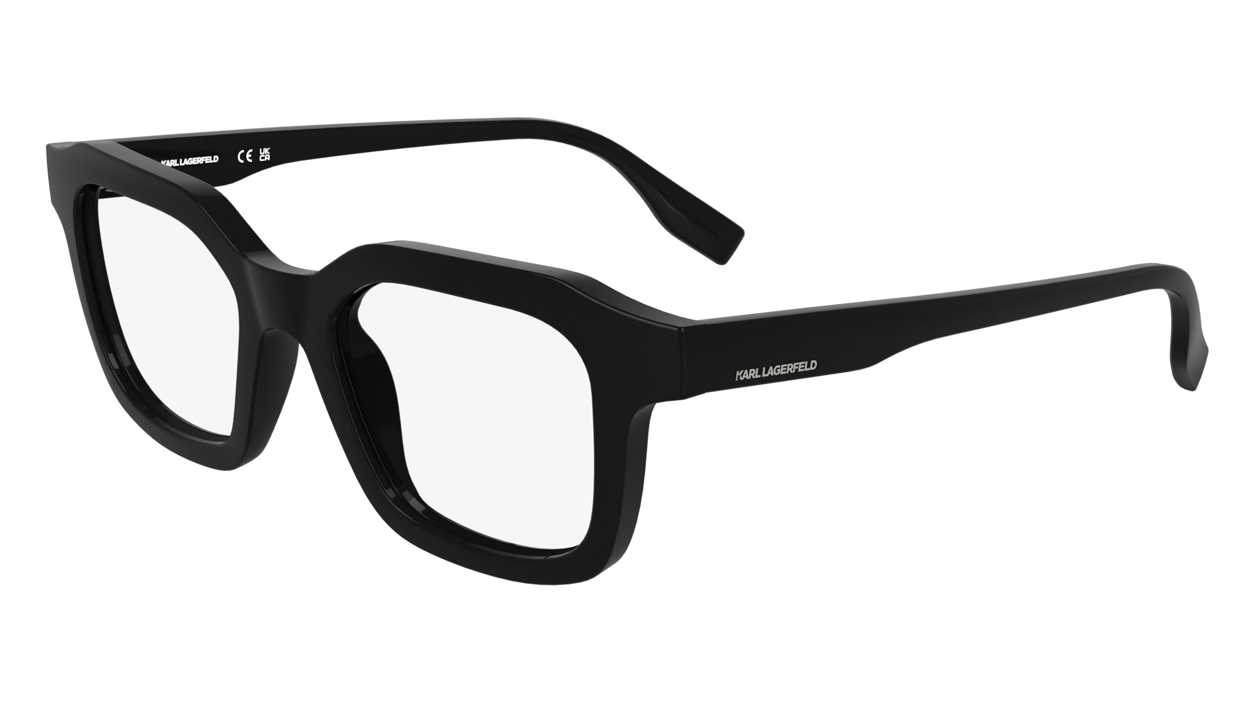 ?AUTHENTIC KARL LAGERFELD • UNISEX Black Bold Classic Eye Glasses/FRAME • Amazon.com: KARL LAGERFELD Eyeglasses KL 6198 001 Black  main image 2