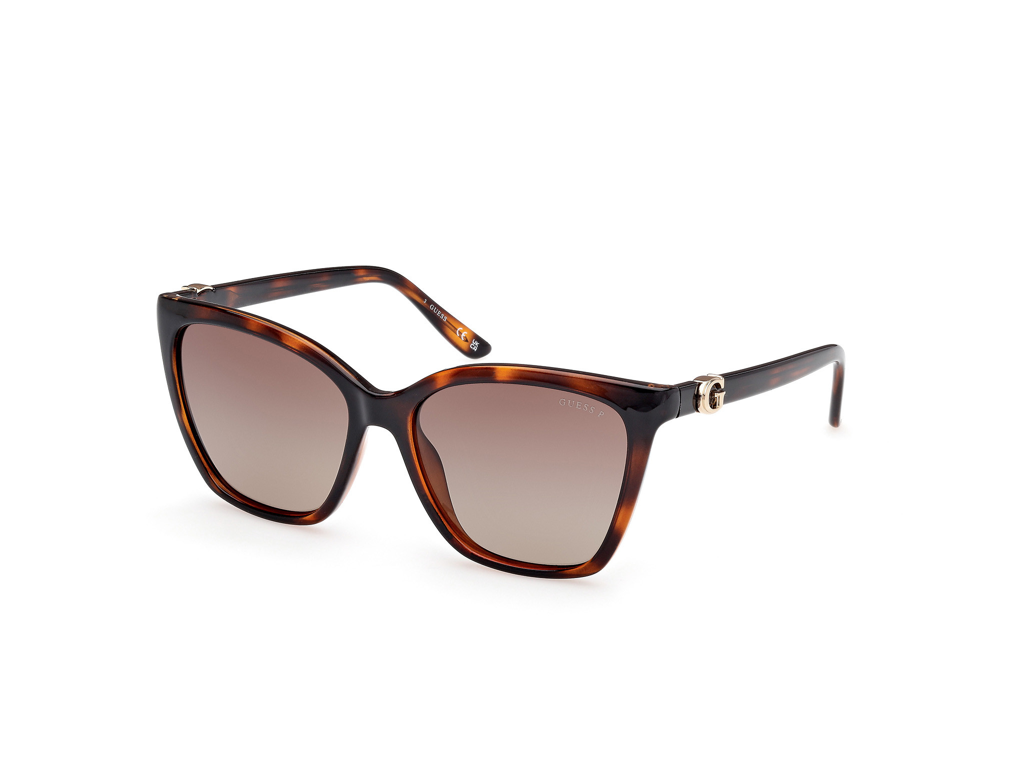 GU6452 Guess Tortoise Shell Sunglasses for Women GU 6452 Sunglasses - Guess Authorized Retailer | coolframes  main image 4