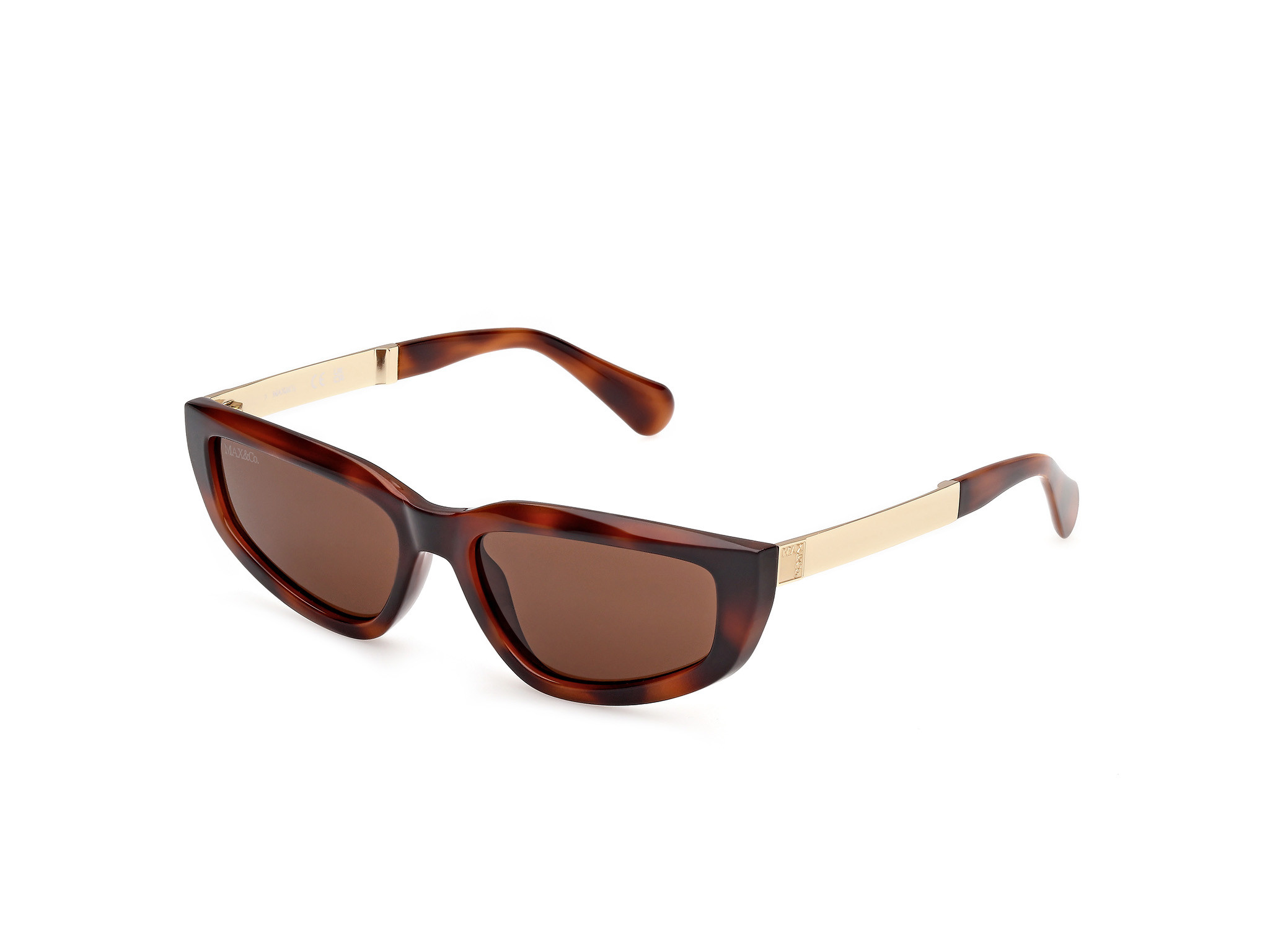 MAX&CO
SUNGLASSES MAX&CO MO0075 01B size 55 MO0075 Sunglasses - MAX&Co. Authorized Retailer | coolframes  main image 2