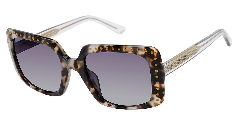 New Nicole Miller Women’s Oversized White Square Sunglasses Brown Gradient Nicole Miller Polarized Sunglasses for Women for sale | eBay main image 4