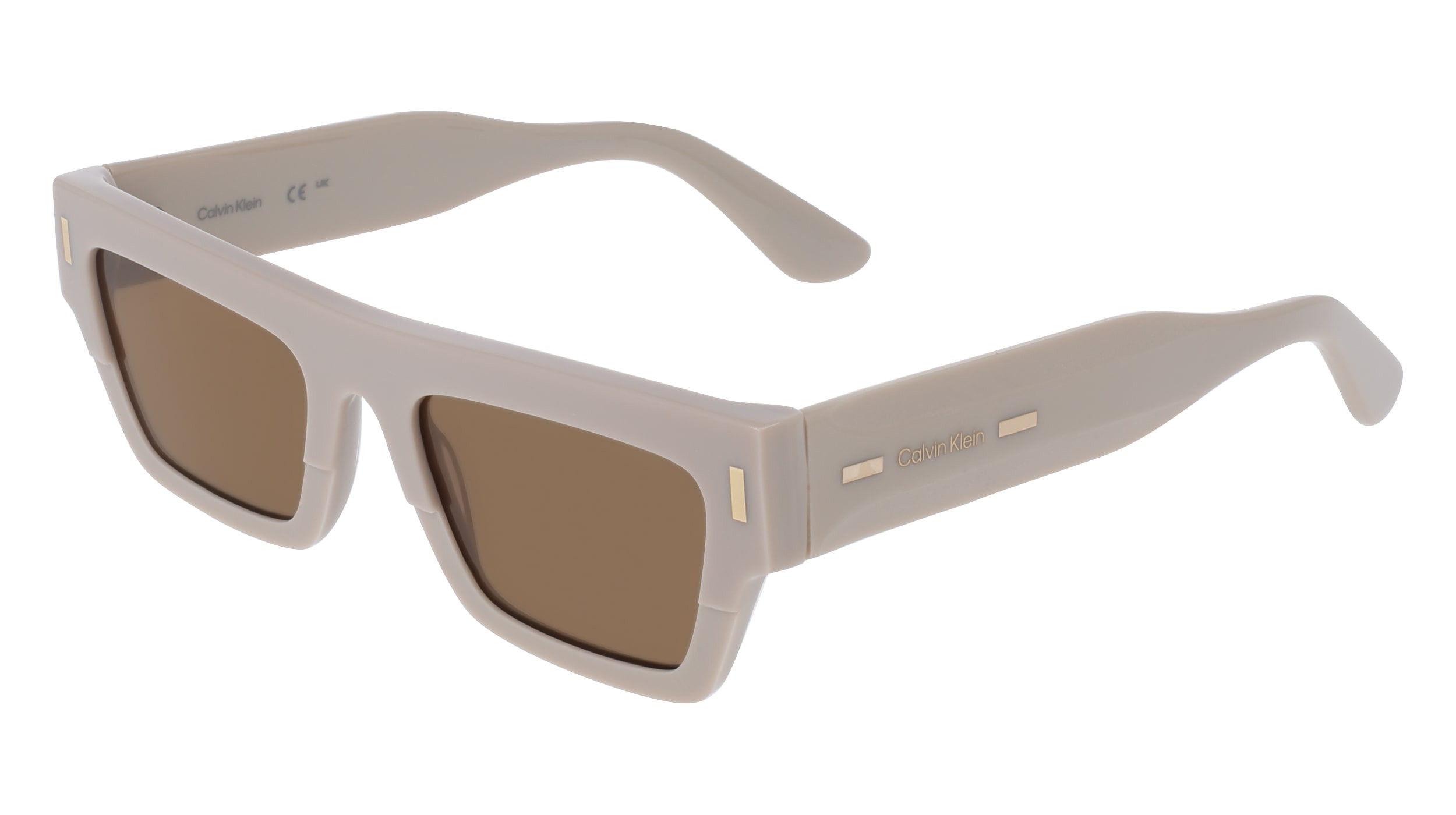 Calvin Klein CK25510S 223 Unisex Rectangle Sunglasses - Grey Havana/Grey Calvin Klein Calvin Klein CK25510S 223 Unisex Sunglasses  main image 3