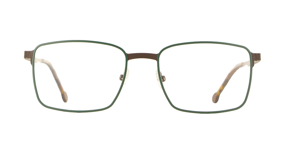 Vanni V5295 C76 Eyeglasses Brown Lime Green‎ 135 Italy Made Vanni M110 Eyeglasses | FREE Shipping - Go-Optic.com - SOLD OUT main image 4