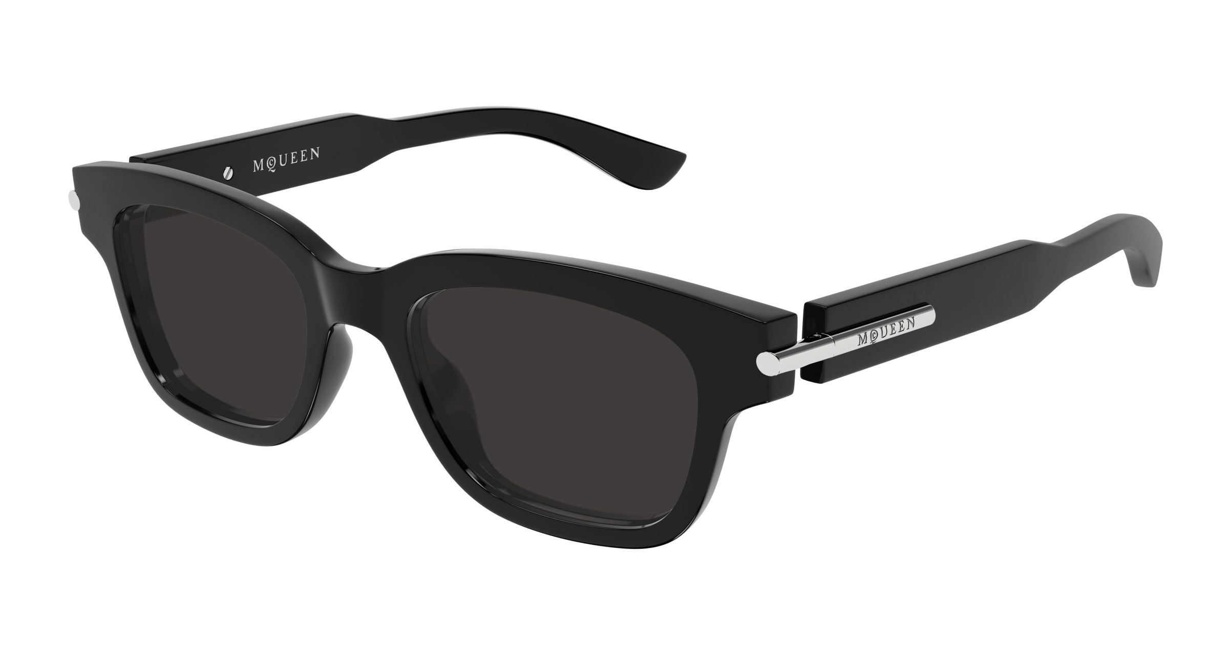 NEW IN BOX Alexander McQueen AMO13S black sunglasses NEW ALEXANDER MCQUEEN SUNGLASSES AMQ 4213/S BLACK/BLUE 61K  main image 2