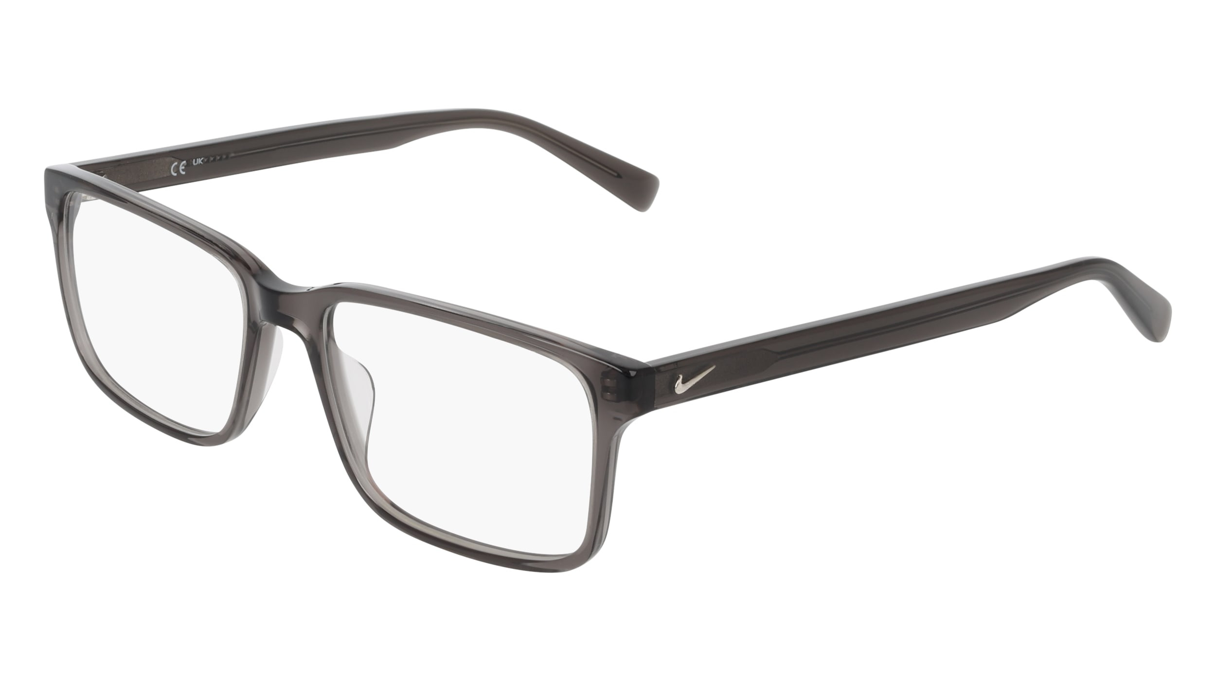 NWT Nike 7286 Dark Grey Rectangle 54mm Eyeglasses Kits.com -- NIKE 7286 main image 2