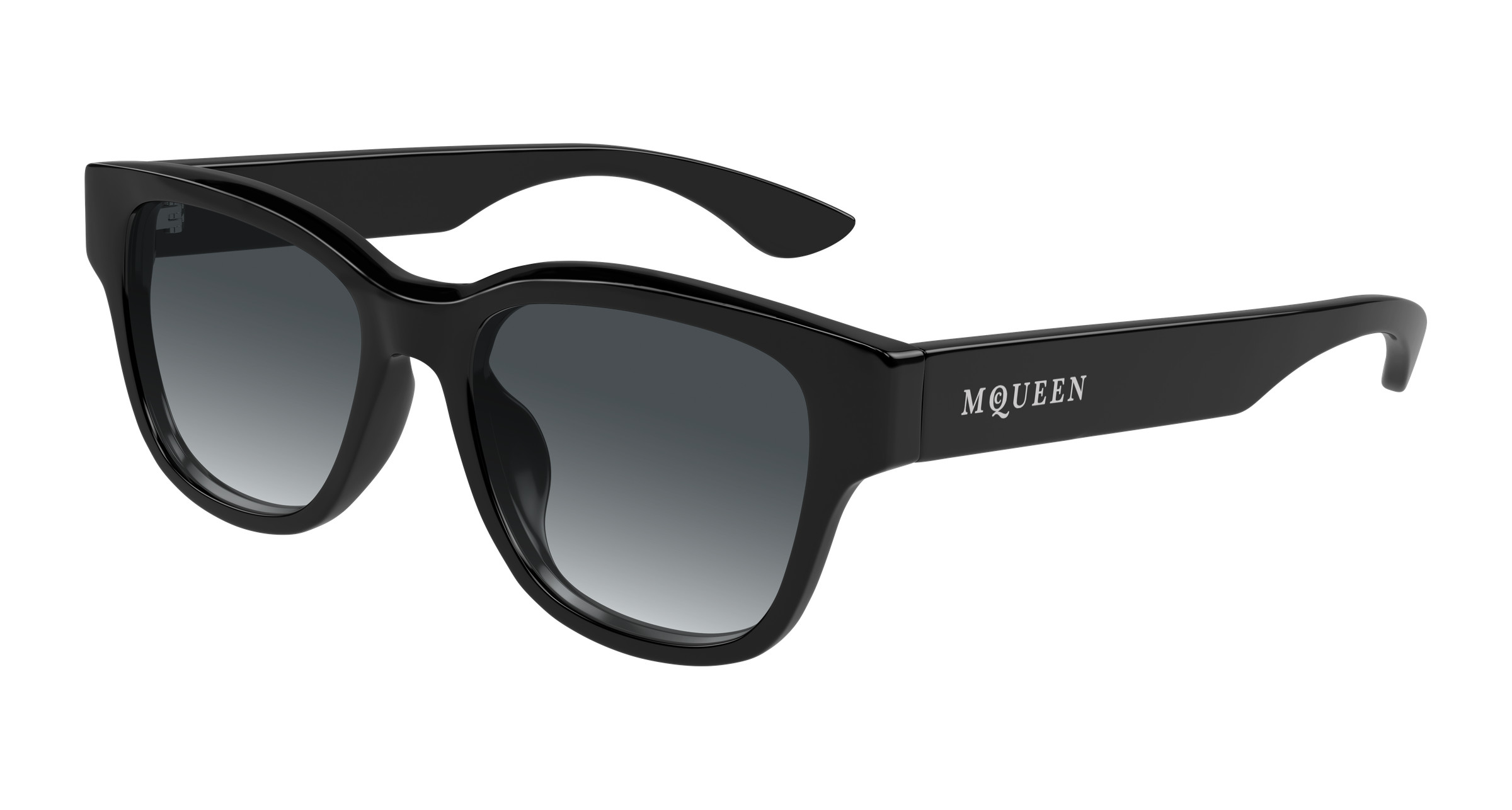NEW IN BOX Alexander McQueen AMO13S black sunglasses NEW ALEXANDER MCQUEEN SUNGLASSES AMQ 4213/S BLACK/BLUE 61K  main image 3
