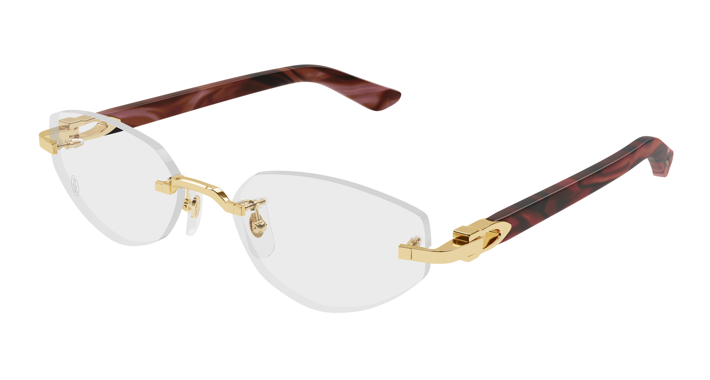 CT0609O Eyeglasses - Cartier Authorized Retailer | coolframes.com