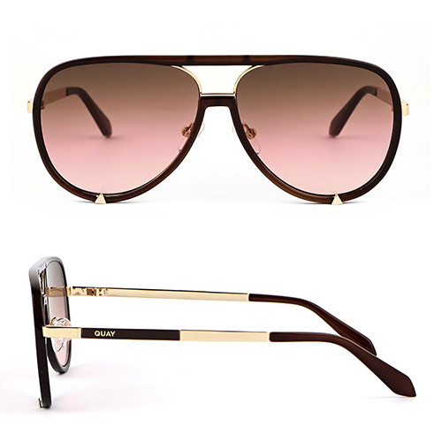 ENTOURAGE Sunglasses - Quay Authorized Retailer | coolframes  display picture 3