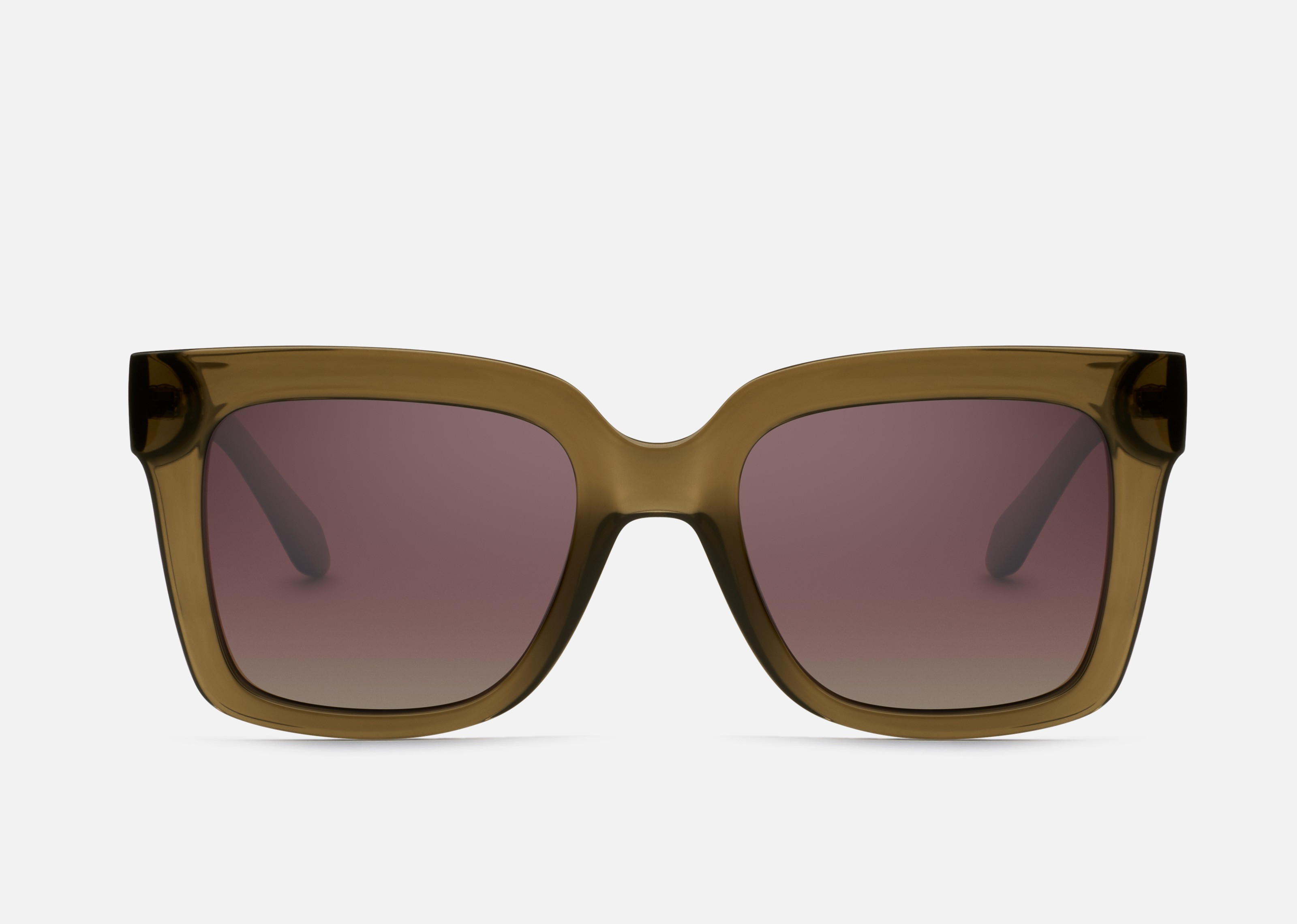 QUAY Women\'s CHIT CHAT-NO-NS-2330 Daffodil Frame /Brown Lenses Sunglasses Quay_FeltCute_ChocolateBrown_F  main image 4