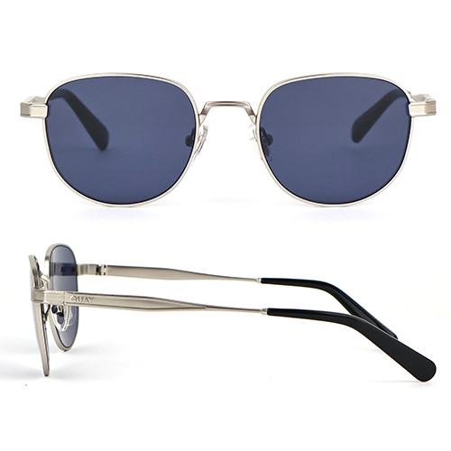 NEW! Quay Entourage Gold Shield Sunglasses with Sepia Gradient Lens ENTOURAGE Sunglasses - Quay Authorized Retailer | coolframes  main image 4
