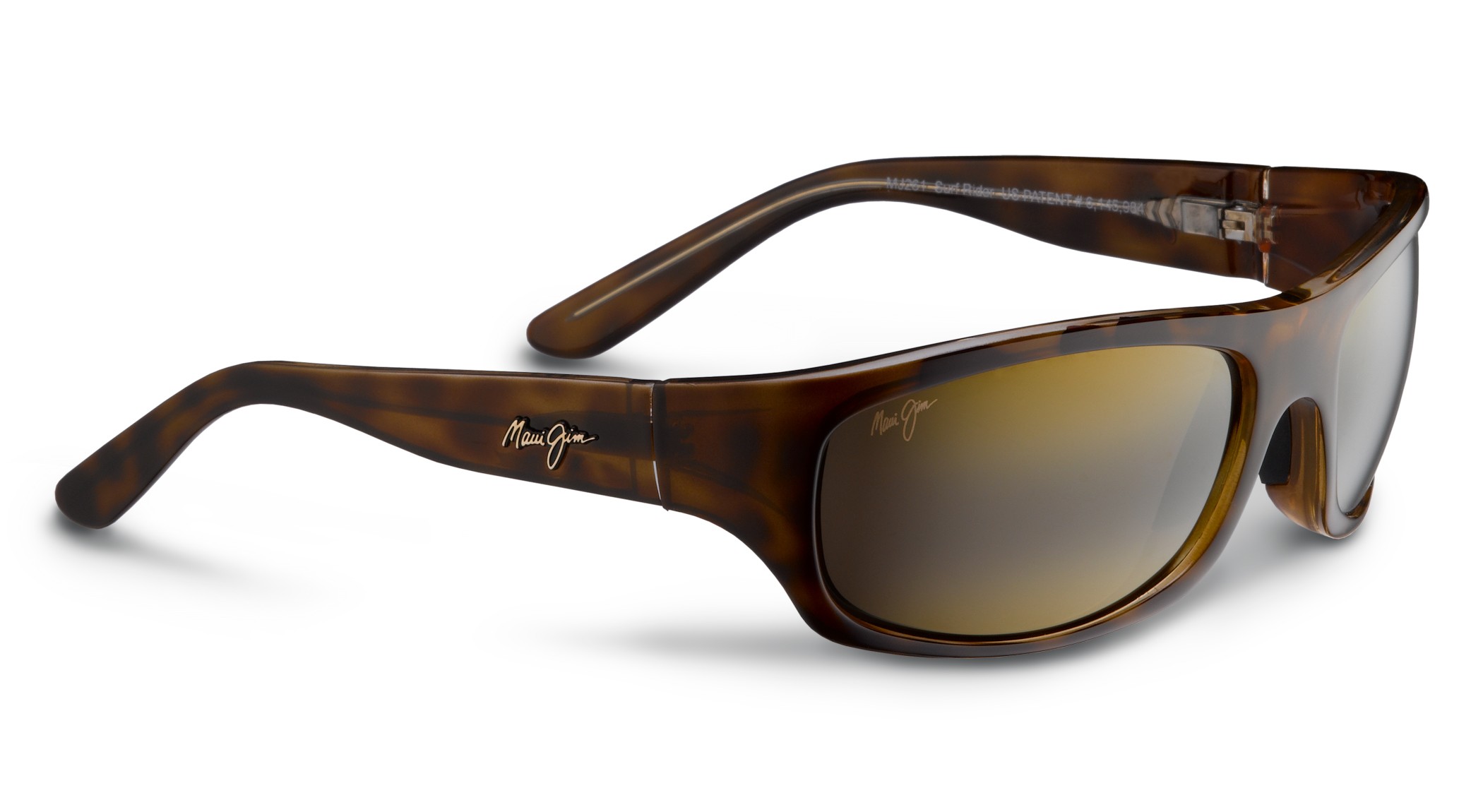 Surf Rider women’s Maui Jim’s Maui Jim Surf Rider MJ 261 10 Tortoise Frame + HCL Bronze  main image 3