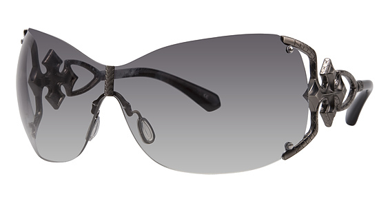 Gafas De Sol Affliction Bianca Color Gunmetal, Unisex, Con Estuche Y Caja Original, Nuevas Con Etiquetas