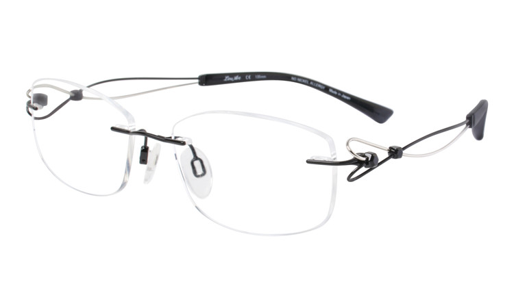 【OHGA】CHARMANT New CHARMANT Eyeglass Frames Titanium Line Art XL 2183 GP Gold