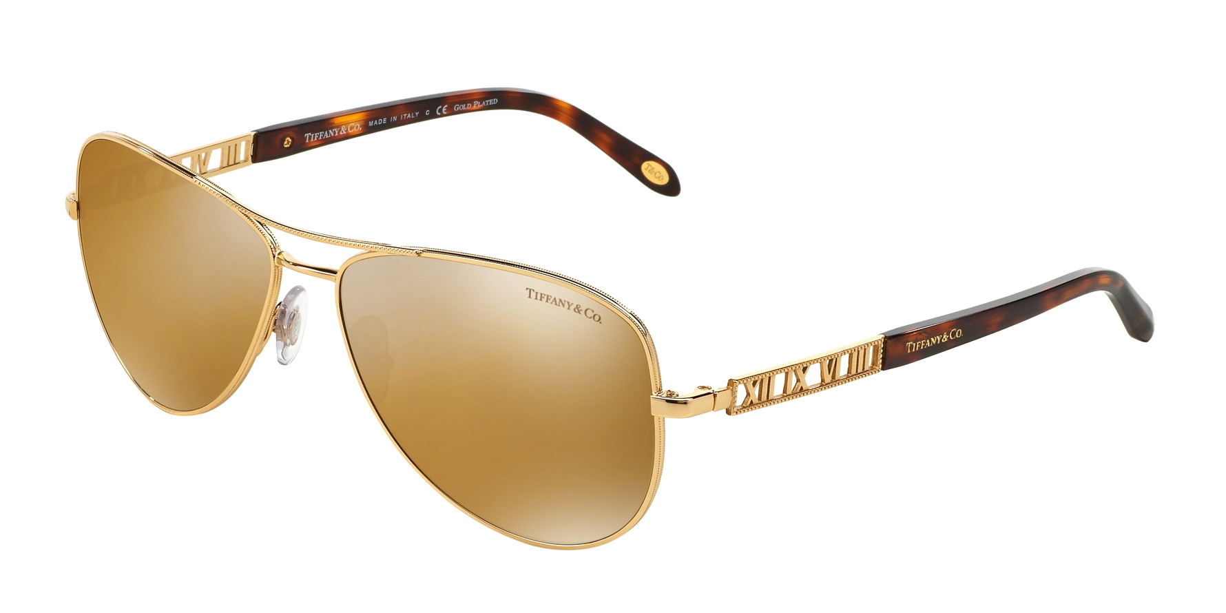 Tiffany & Co. Brown and Yellow Sunglasses Tiffany TF4226U Sunglasses | LensCrafters main image 3