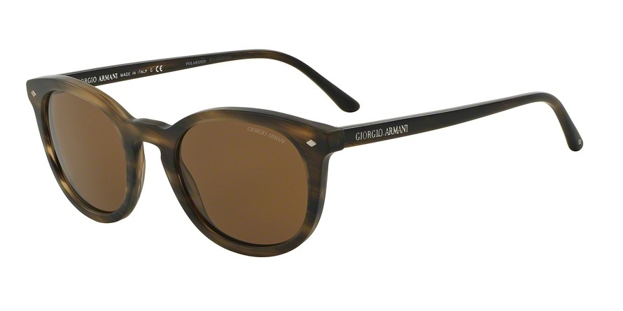 New Giorgio Armani AR8060-F 5017/31 Black Sunglasses. Unisex Giorgio Armani AR 8060 501731 Black main image 4