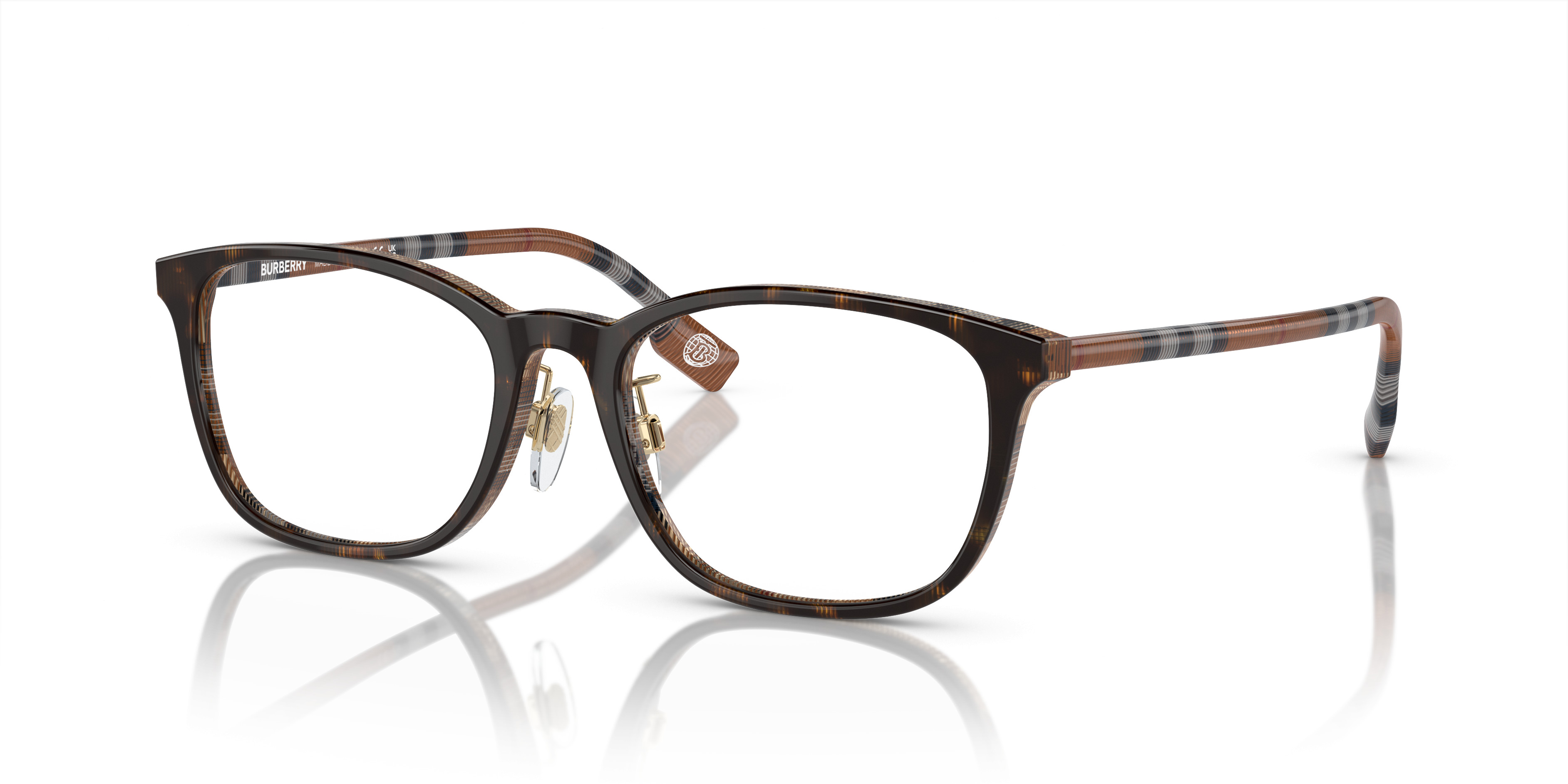 BE2371D Eyeglasses - Burberry Authorized Retailer | coolframes.com