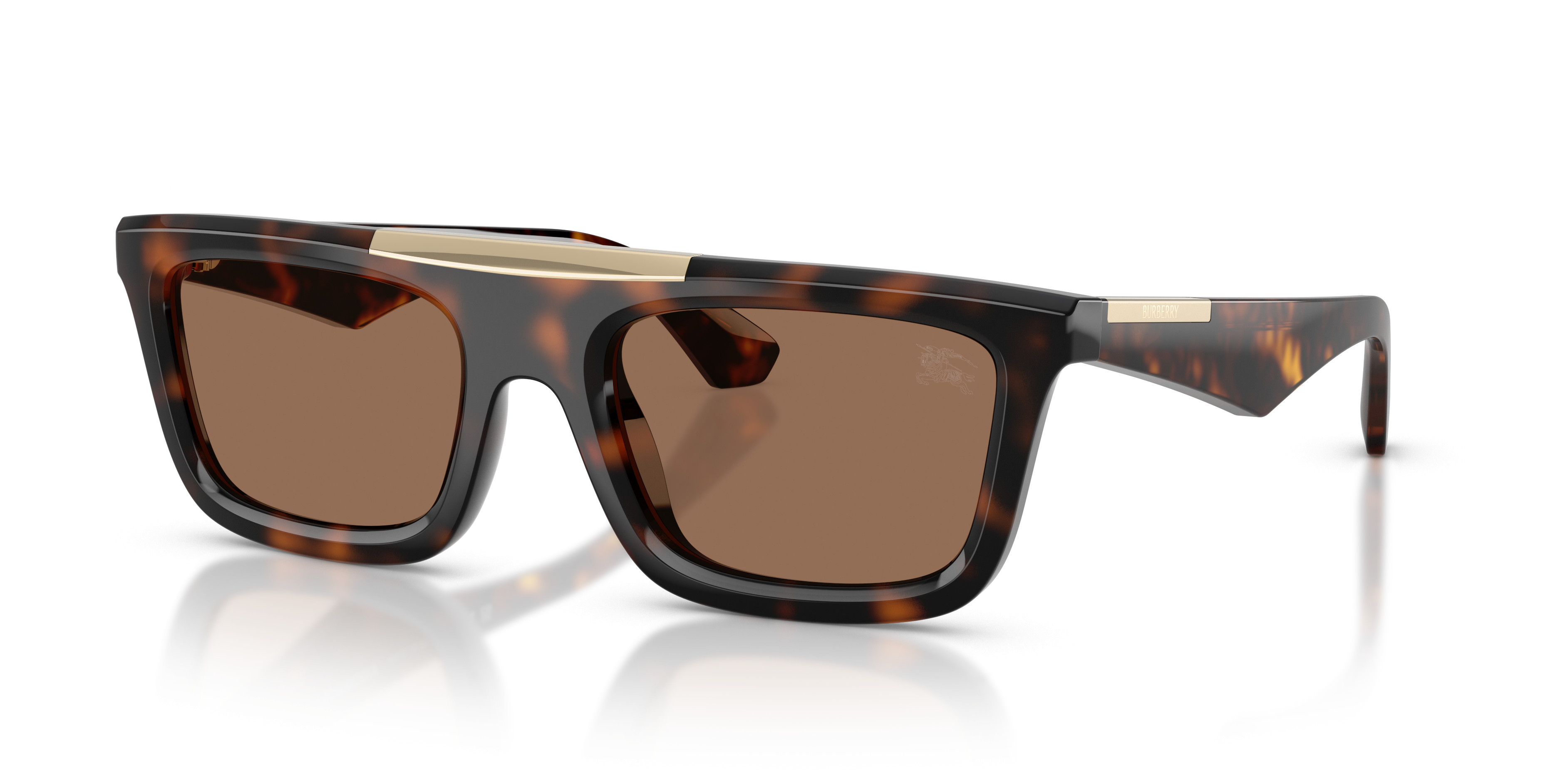 Burberry Tortoiseshell Frame Sunglasses with Dark Lenses BE4464D Sunglasses - Burberry Authorized Retailer  main image 2