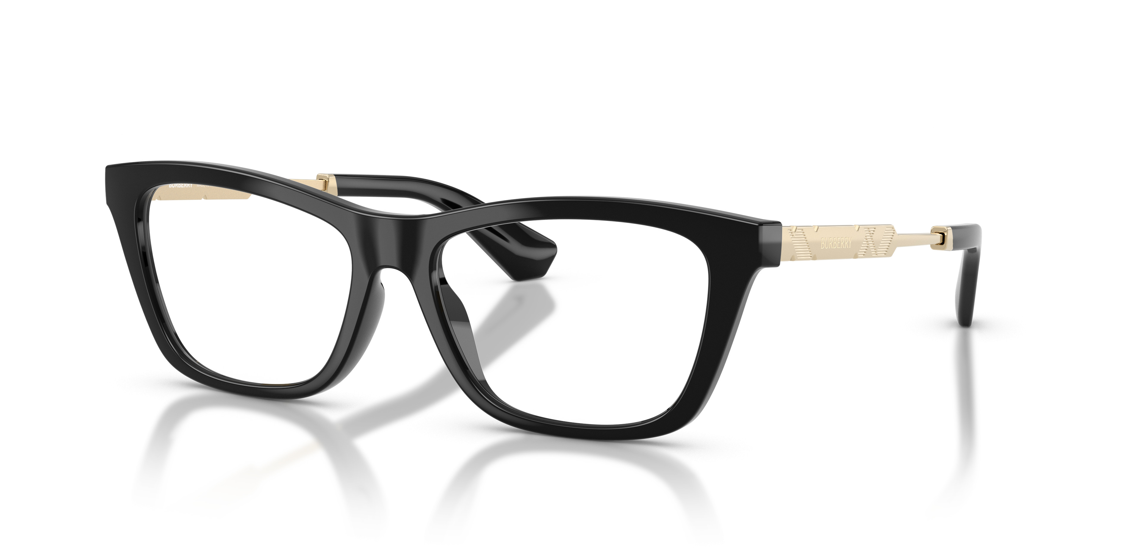 Burberry Translucent Navy Blue Prescription Lens Eyeglass Frames B2242 Burberry BE2407 Eyeglasses Women main image 4