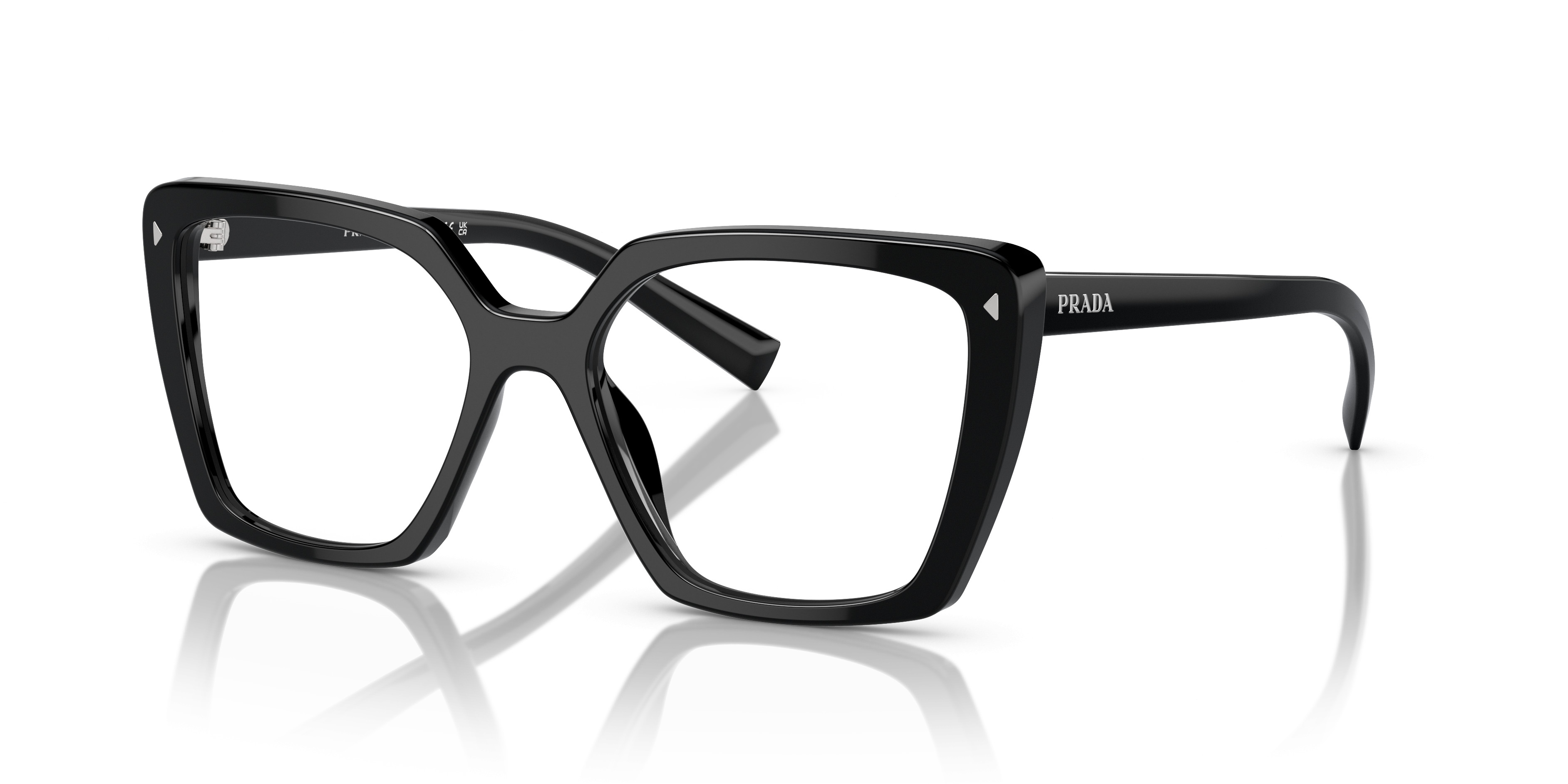 PR 16ZV Eyeglasses - Prada Authorized Retailer | coolframes.com