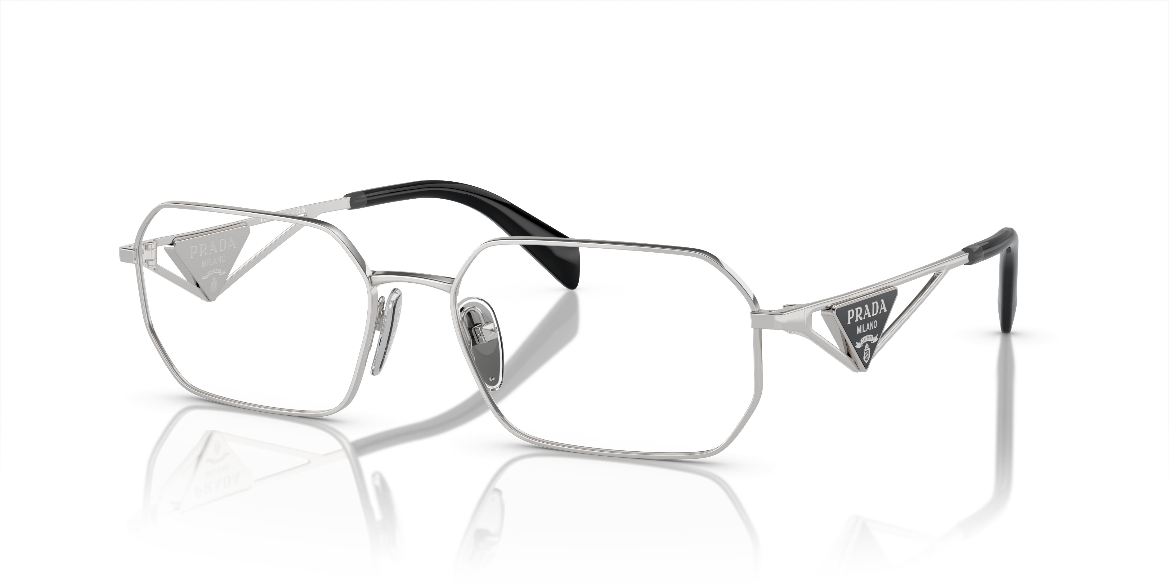 PR A53V Eyeglasses - Prada Authorized Retailer | coolframes.com