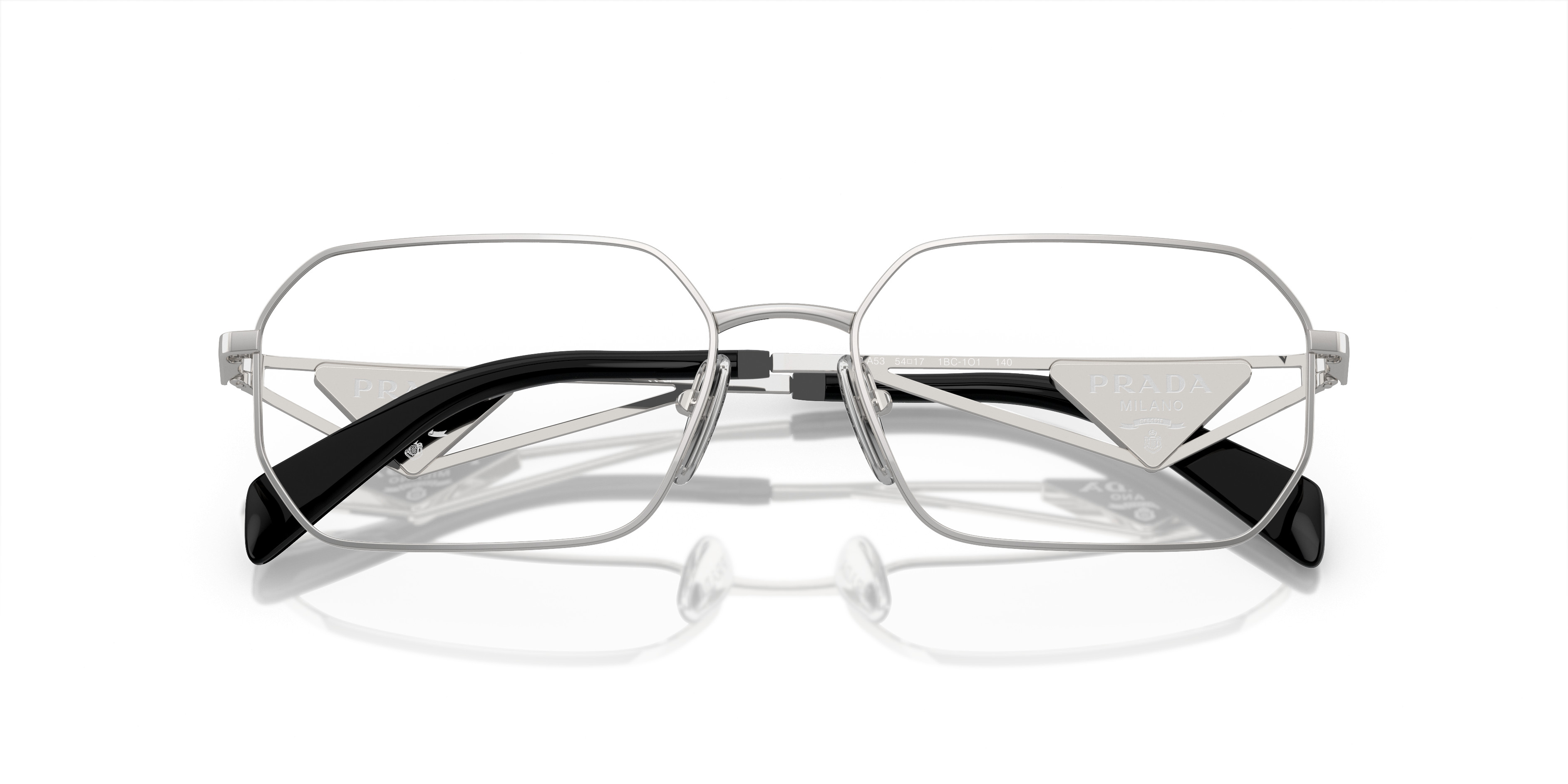 PR A53V Eyeglasses - Prada Authorized Retailer | coolframes.com 