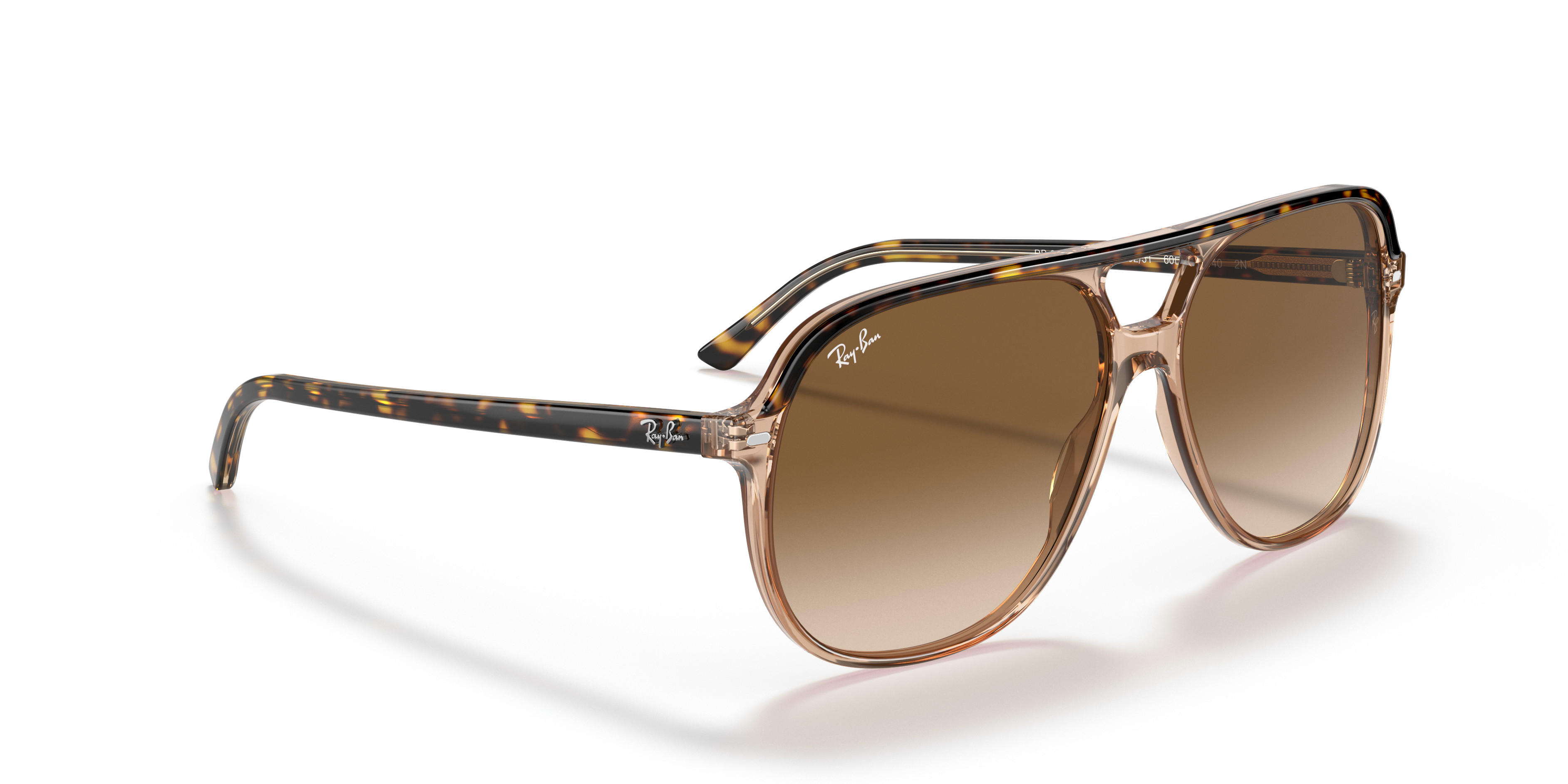 NWOT Ray-Ban Bill Black Sunglasses with Brown Leather Case (open to offers!) Ray-Ban Bill M (60 - 14) with Green lenses and Black frame  main image 4