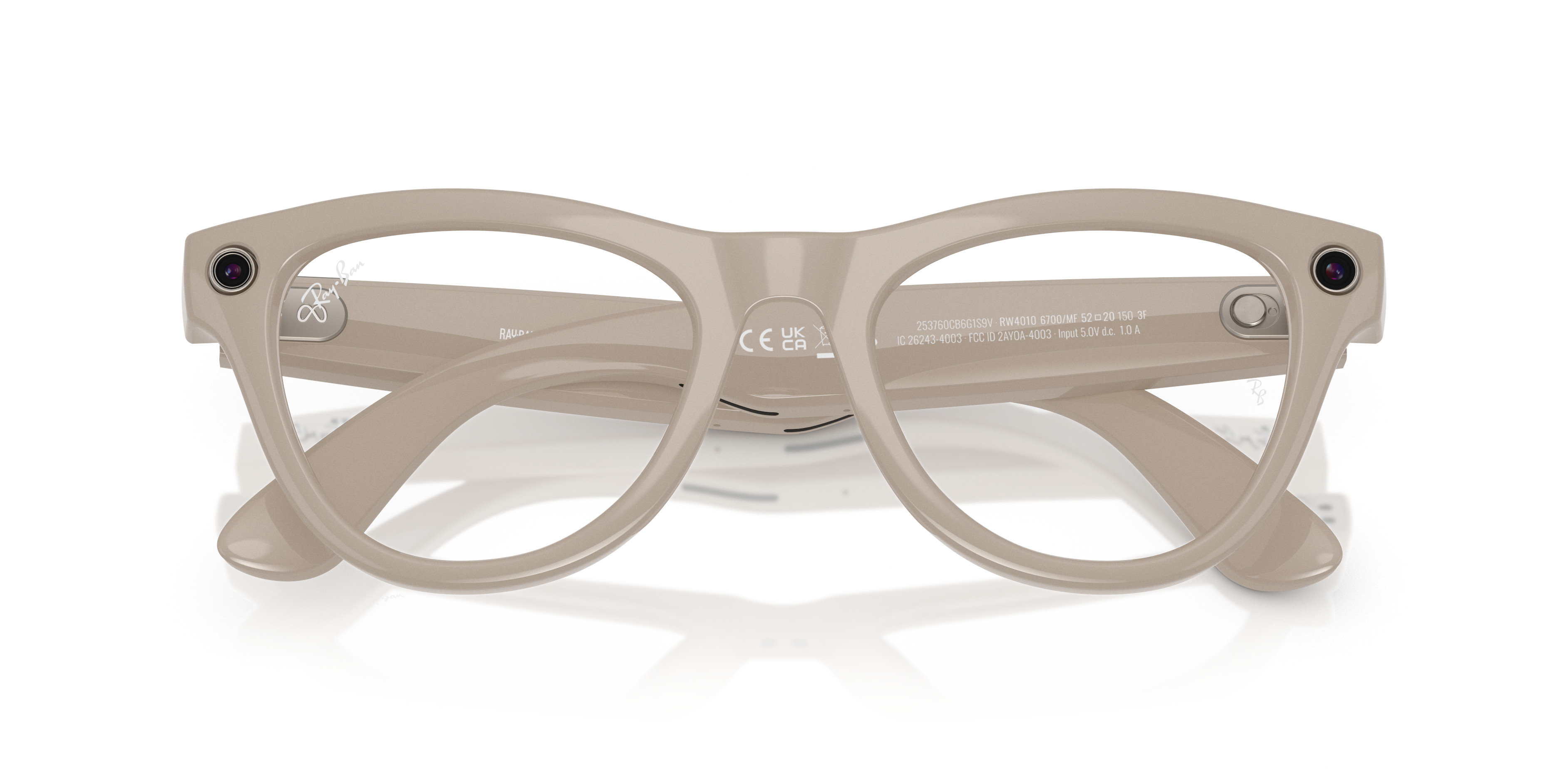 Ray-Ban Meta Skyler Sunglasses RW4010 in Gray/Sapphire - Cool Frames