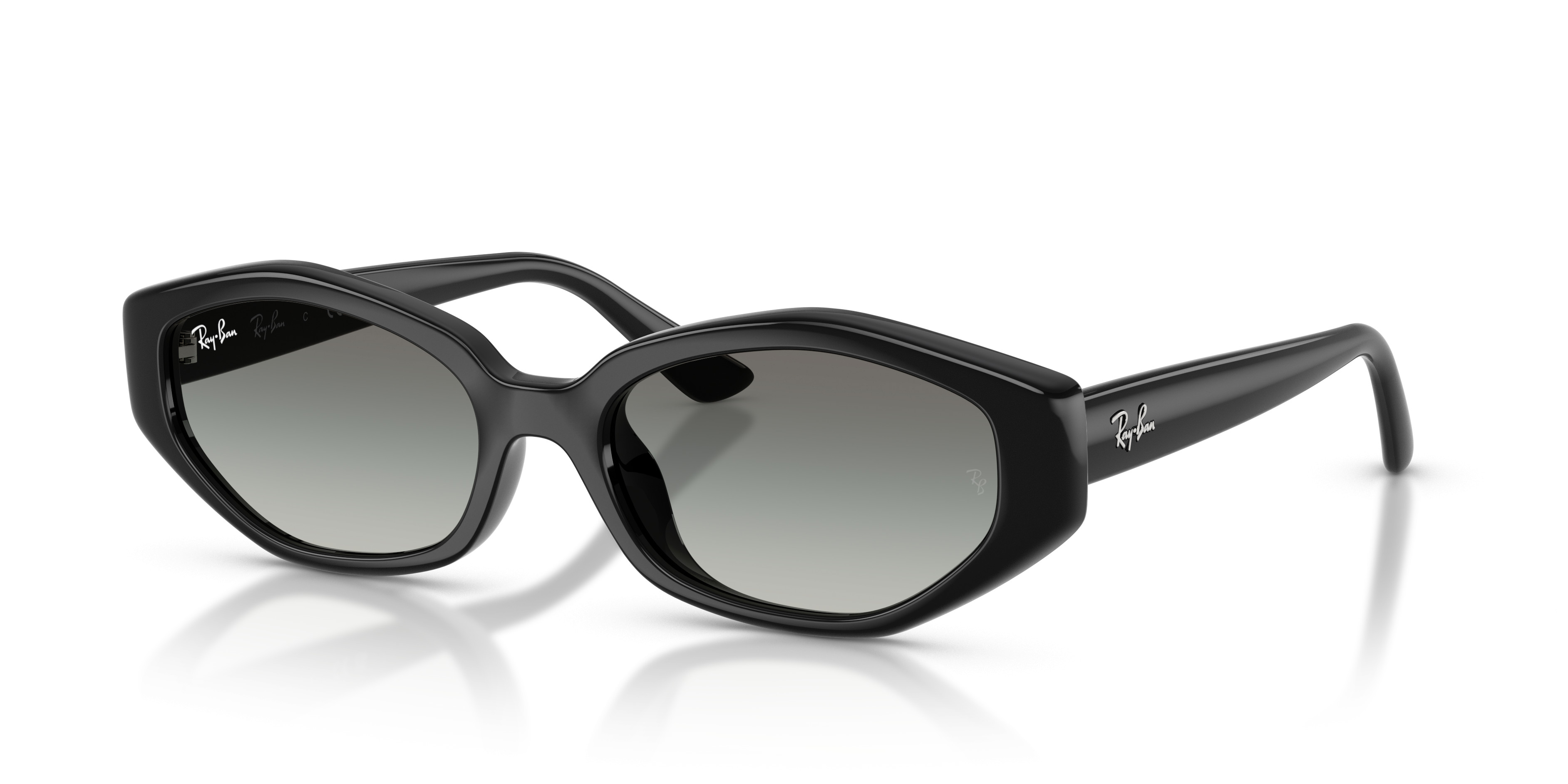 Gorgeous Ray-Ban Black Gradient Lens Polarized Sunglasses ? RB4456 ZAYA Sunglasses - Ray-Ban Authorized Retailer  main image 3