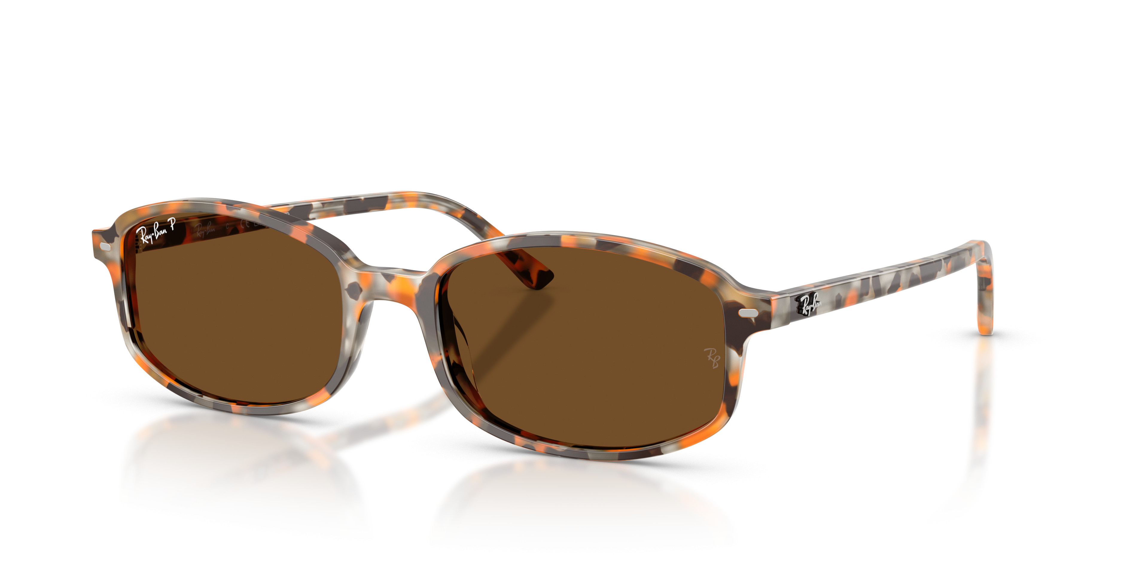 Ray-Ban Tortoiseshell Frame with Brown Lenses Sunglasses RB2231 RAIMOND main image 3