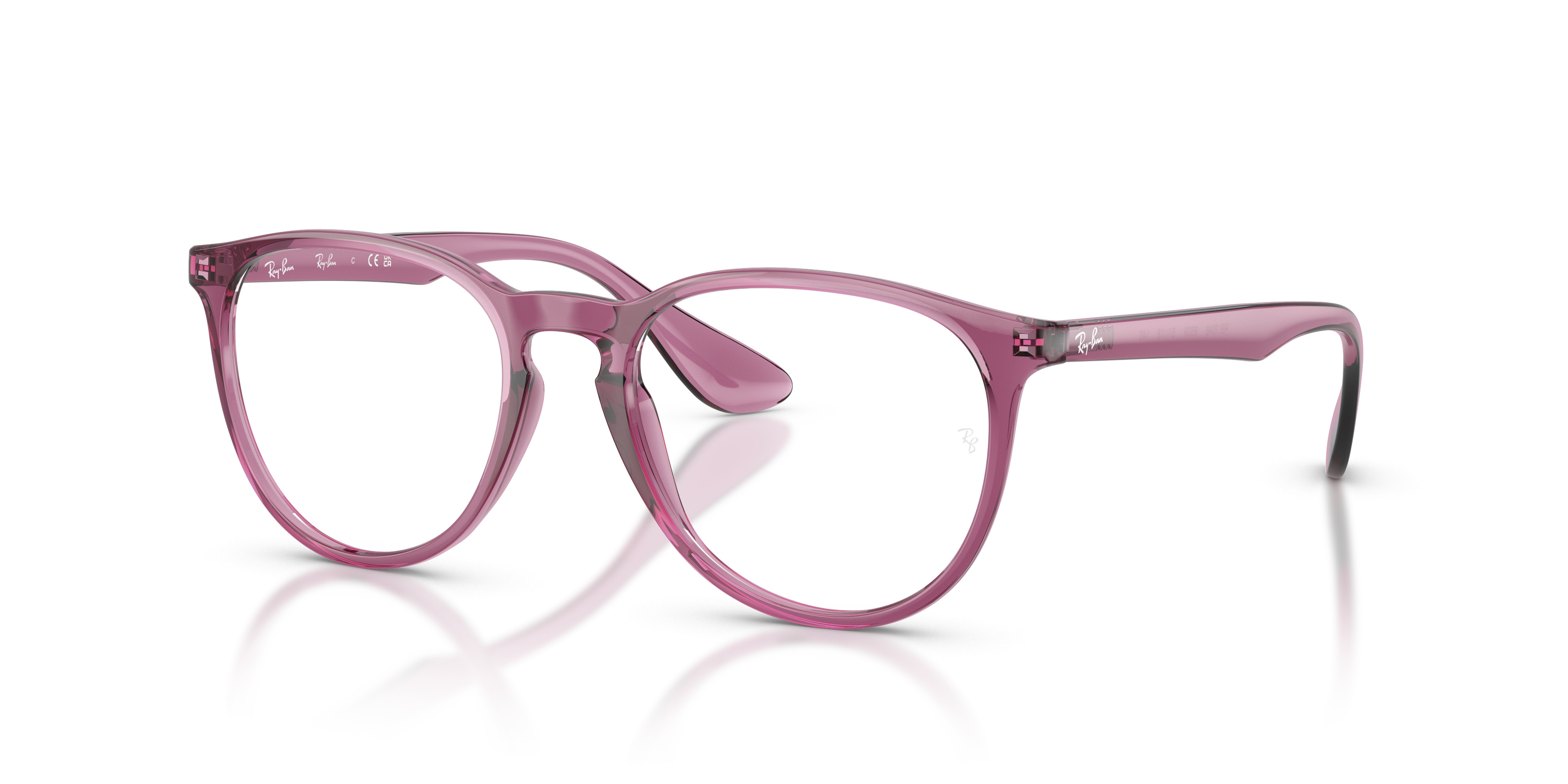 Erika Metal Ray Ban Pink Evolve RX7046 ERIKA Eyeglasses Ray-Ban