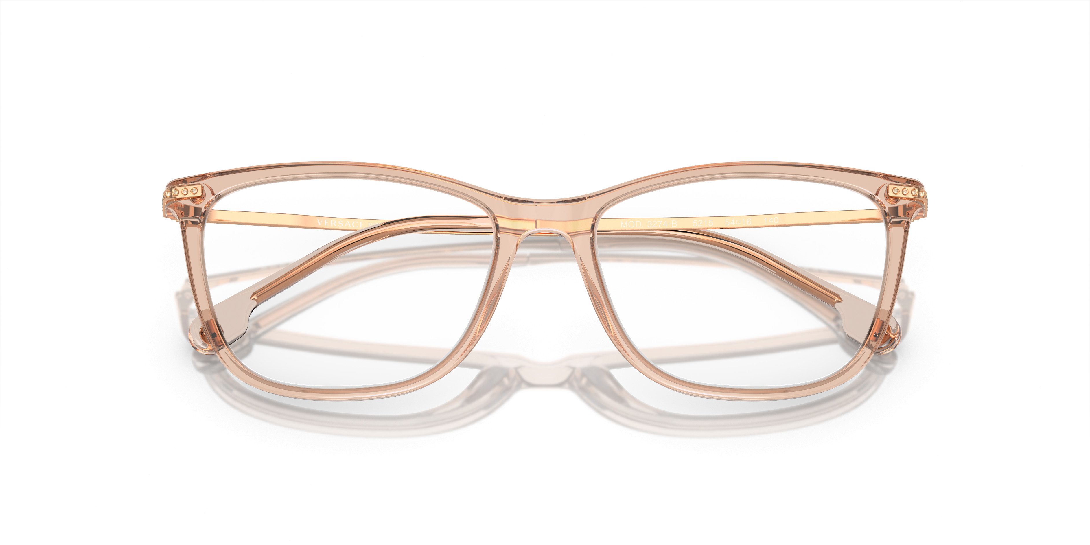 VE3274B Eyeglasses - Versace Authorized Retailer | coolframes.com