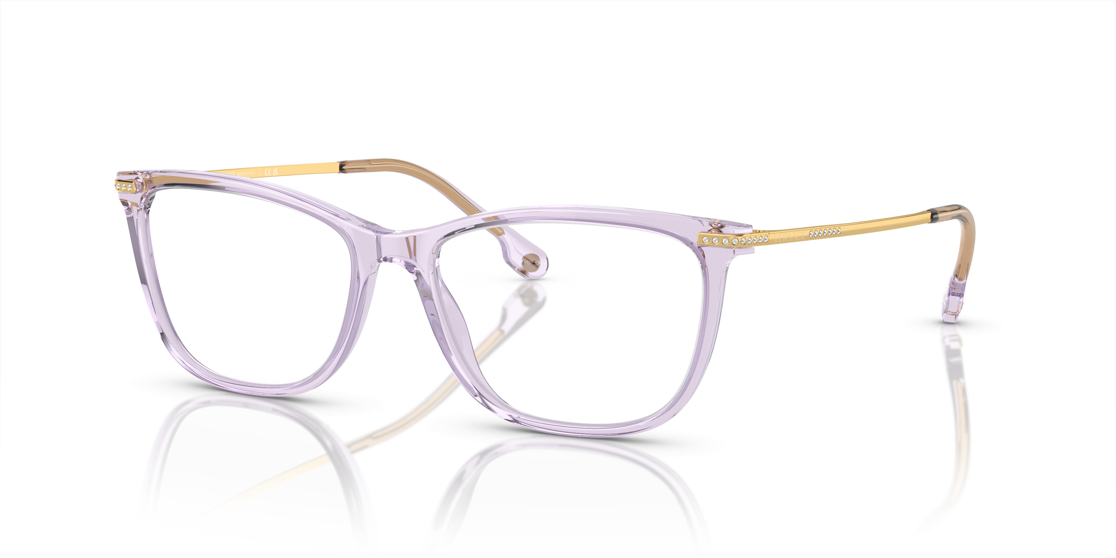 VE3274B Eyeglasses - Versace Authorized Retailer | coolframes.com