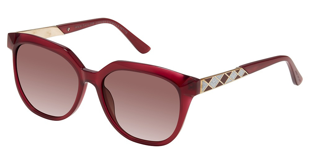 NEW Ann Taylor ATP913 Oval Sunglasses NEW Ann Taylor ATP913 C02 Mulberry 53.15.135 Women main image 3