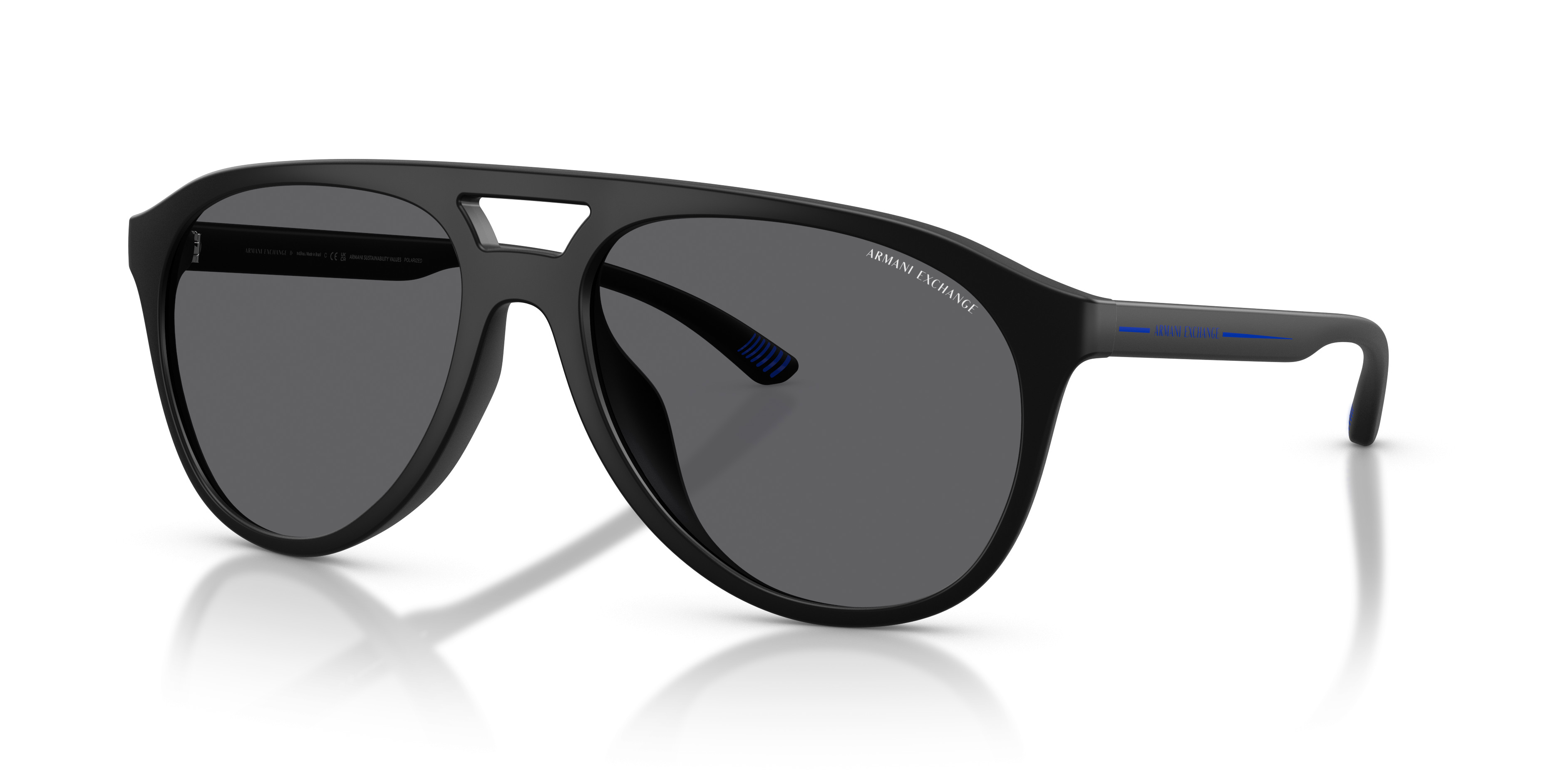ARMANIEX(アルマーニエクスチェンジ) サングラス美品  - ダークネイビー×黒 ARMANI EXCHANGE - ARMANIEX(アルマーニエクスチェンジ) サングラス美
