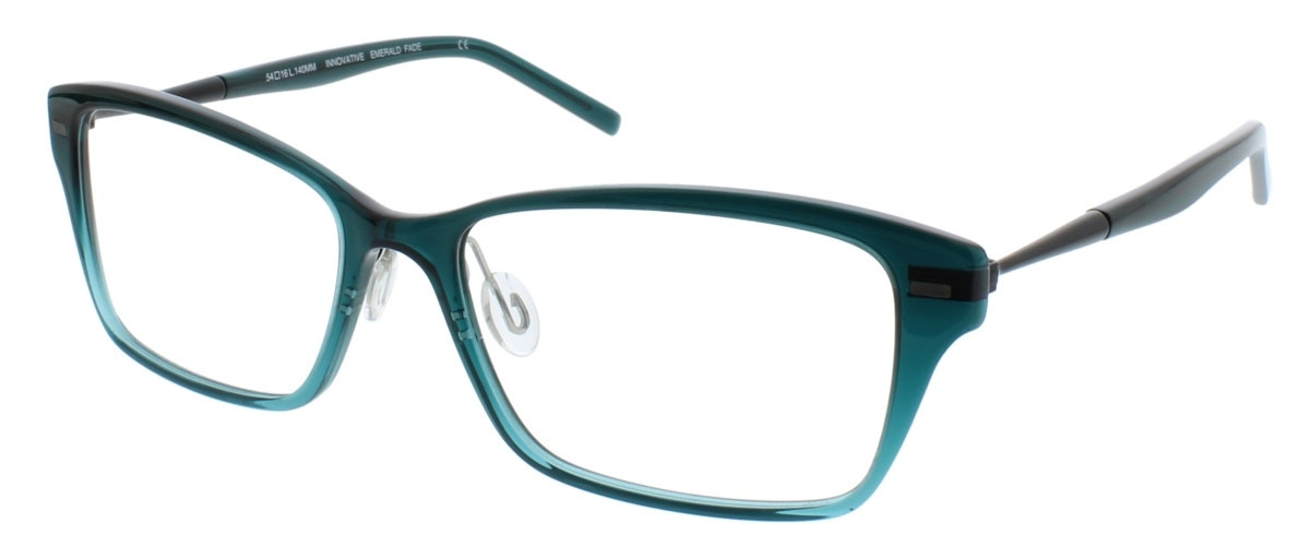 ASPIRE Colorful Geometric Patterned Glasses Blue Tortoiseshell Geometric Glasses #P4442239 | Zenni Optical main image 3