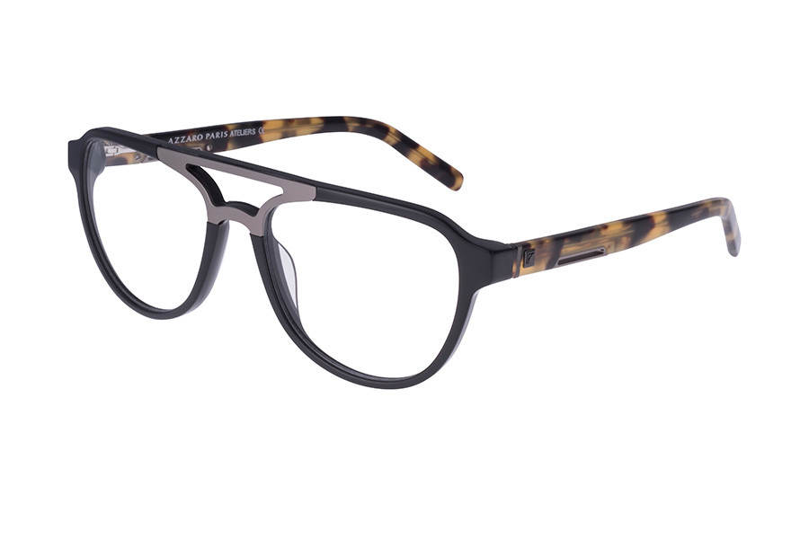 Azzaro Eyeglasses A23482 France Designer Demo Lens Brown 54-17-140 ? AZZARO Paris Eyewear – Redefining Luxury & Style! ? Step  main image 4