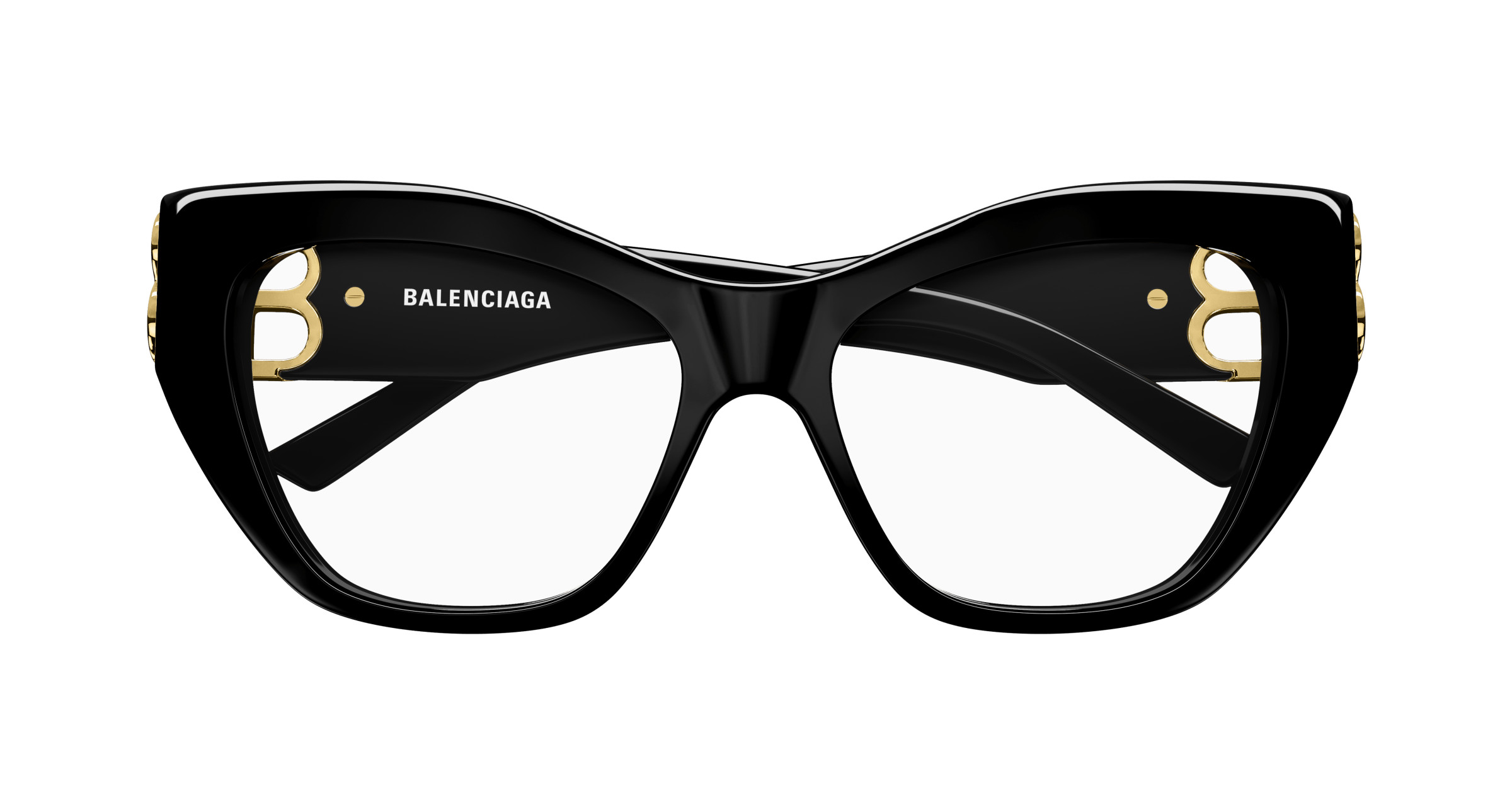 New Balenciaga BB0312O 005 Gray Cat-Eye Glasses with Silver BB Logo Authentic c78e3c5f779263dabc94f3661b8313  main image 3