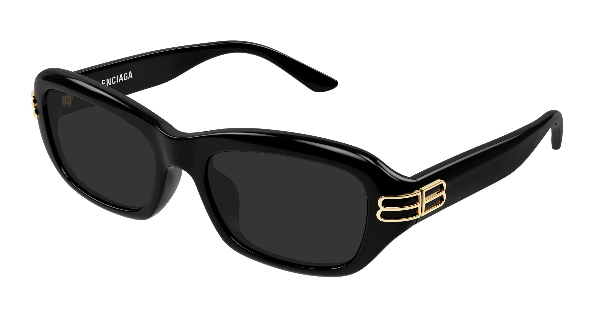 Stylish Black BALENCIAGA Sunglasses Balenciaga BB0003S 001 Ski Sunglasses - US main image 4
