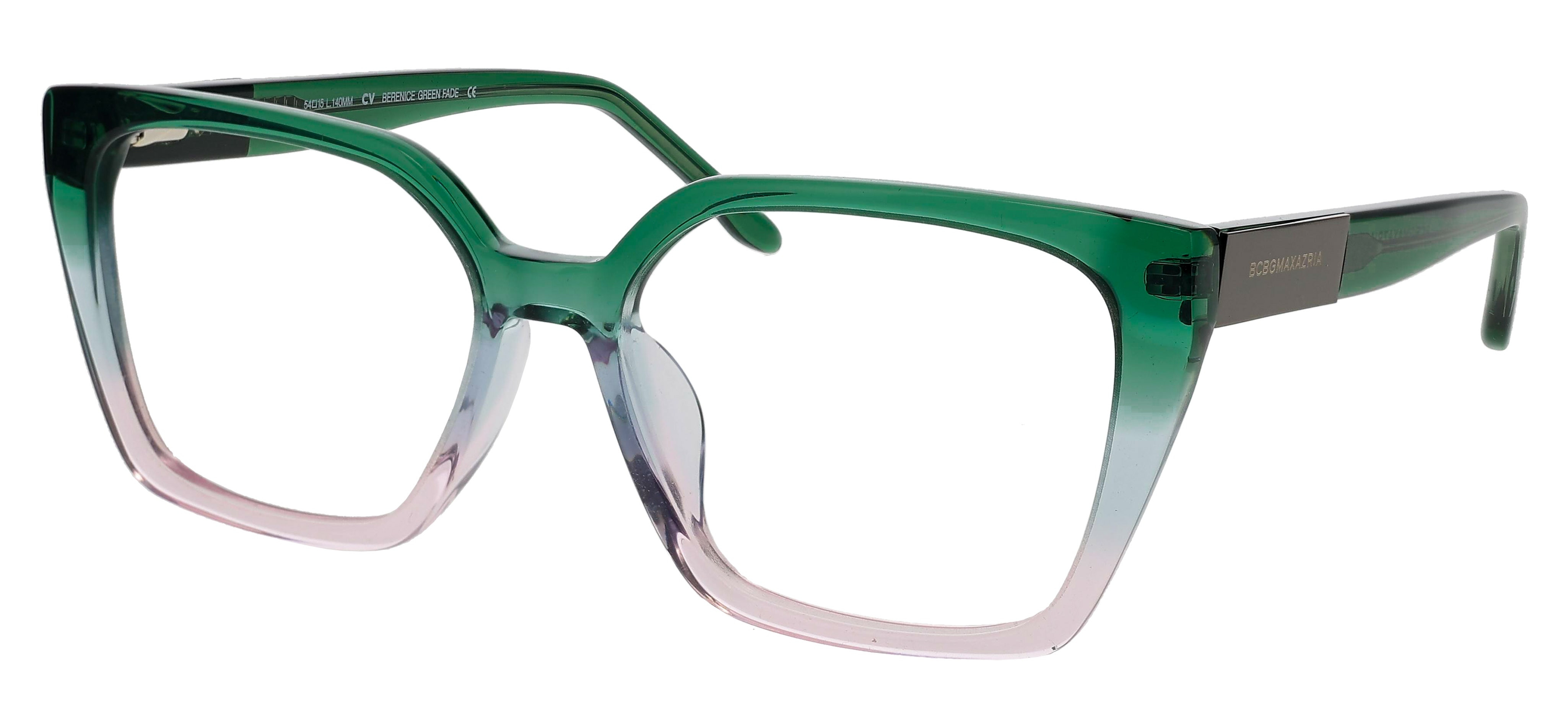 BCBGMAXAZRIA Womens Eyeglasses‎ Green Rectangle Full Rim Frame 21302 BCBGMAXAZRIA - Brands - Catalog main image 3