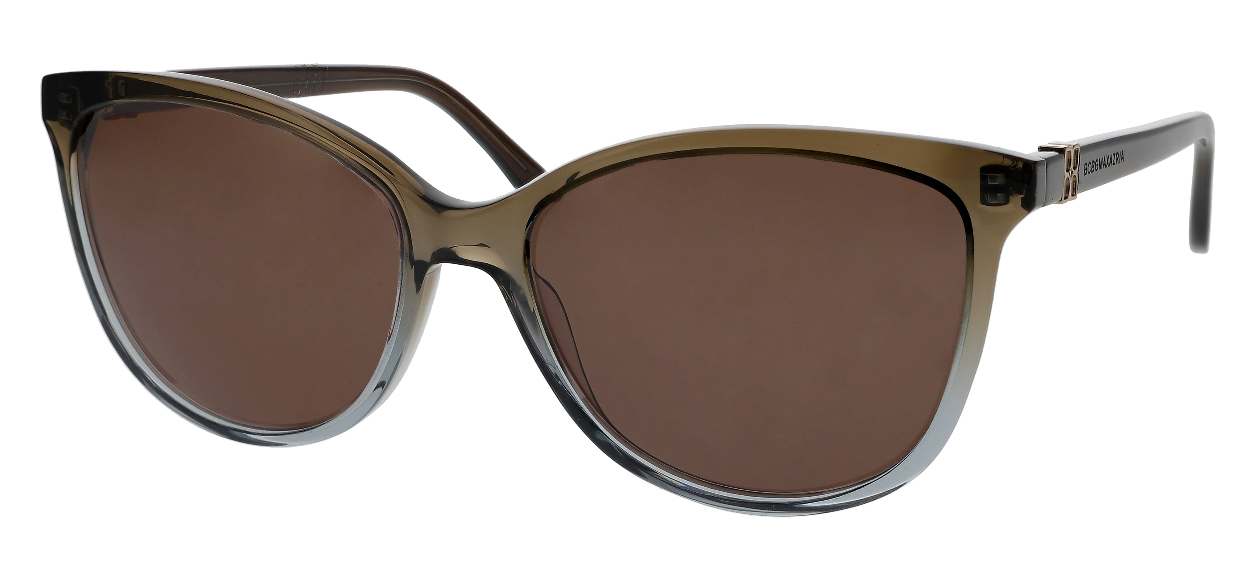 BCBGMaxAzria サングラス ヴィンテージ 希少 美品♪ EYEVAN / WEBB SUN / PBK - Md.Gray ピアノブラック/ゴールド